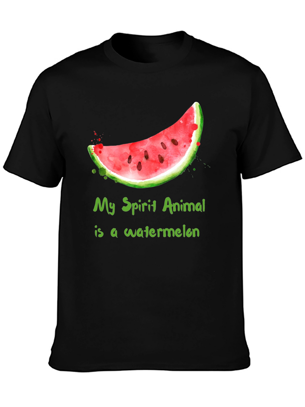 Watermelon Spirit Animal T-Shirt - Funny Fruit Tee