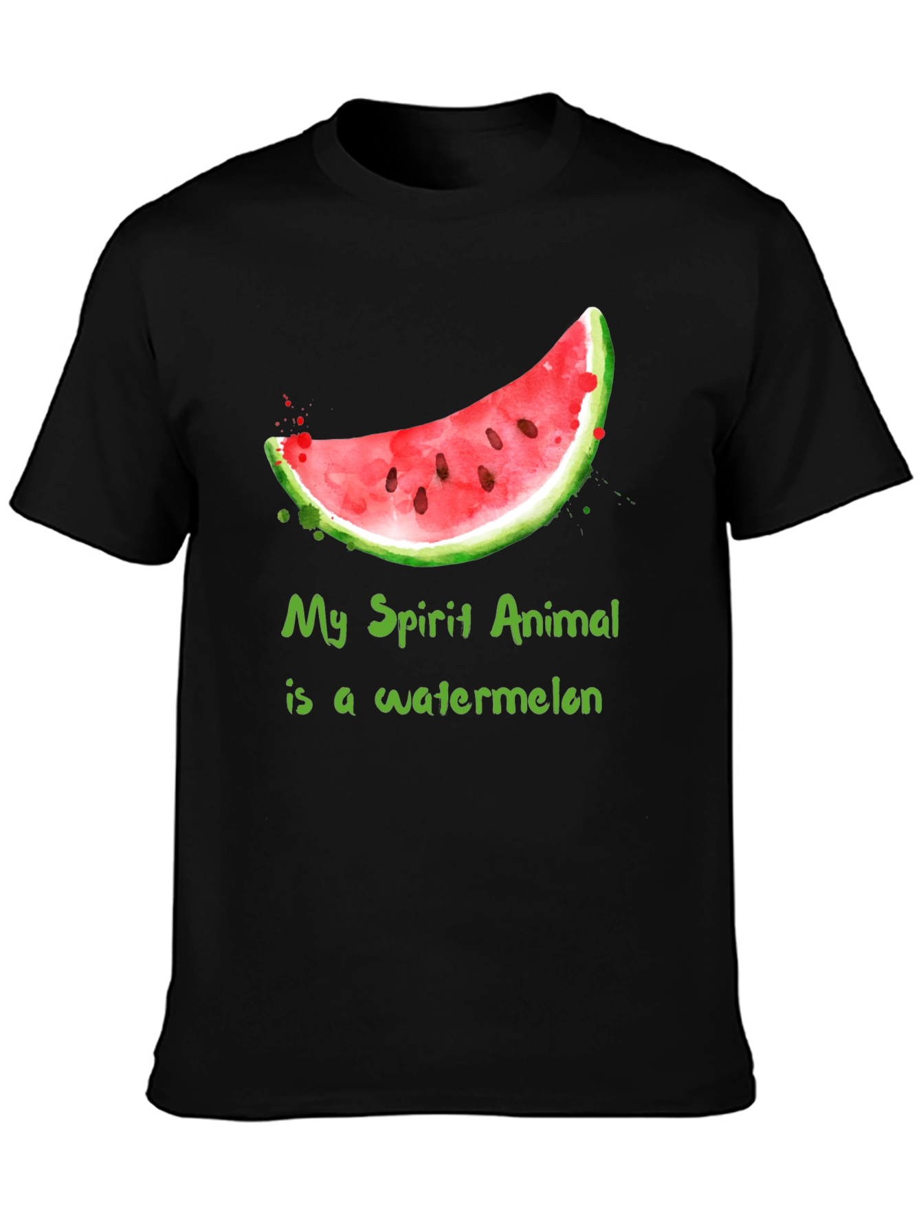 Watermelon Spirit Animal T-Shirt - Funny Fruit Tee