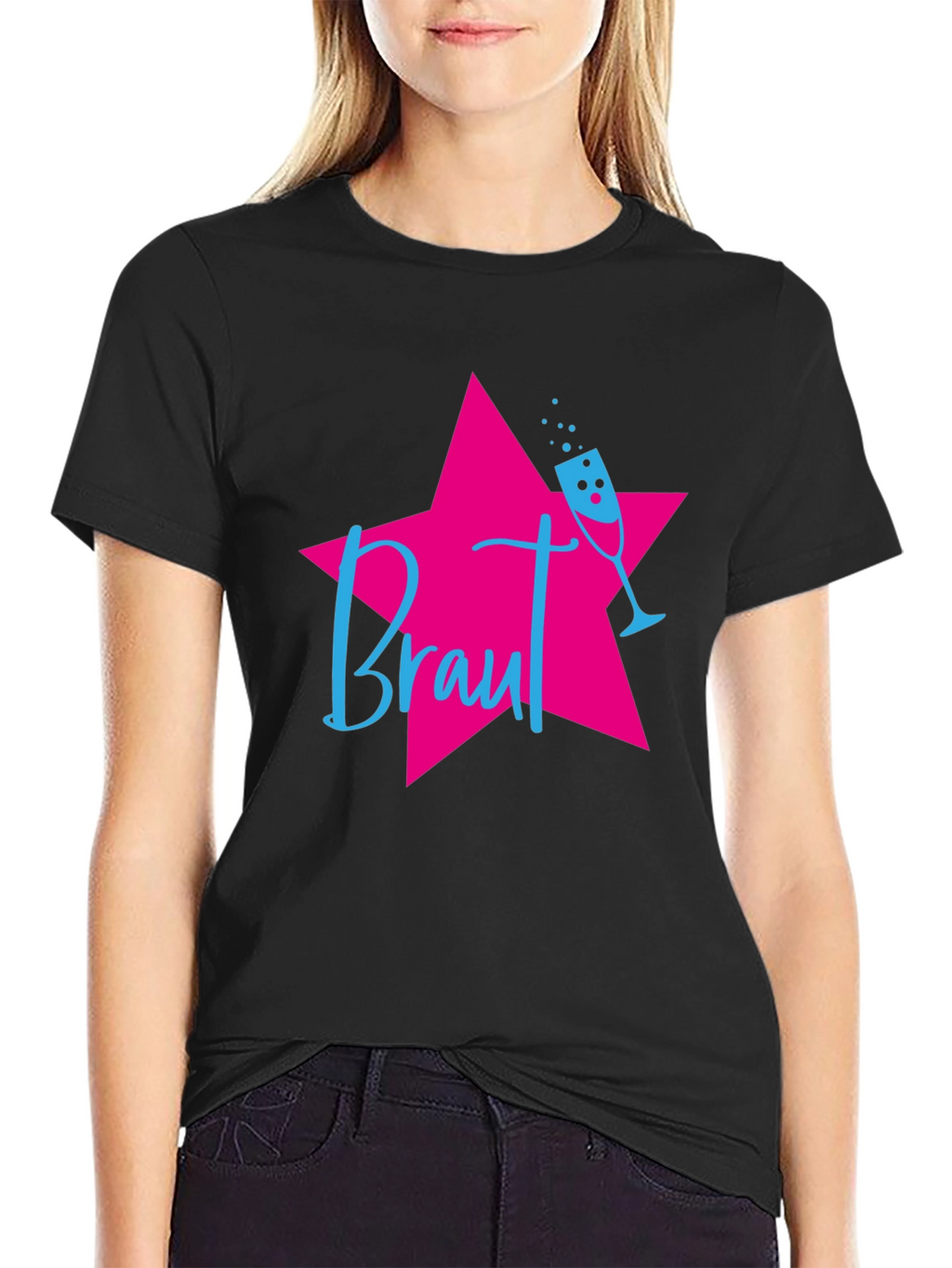 Bridesmaid Star T-Shirt - Wedding Party Apparel