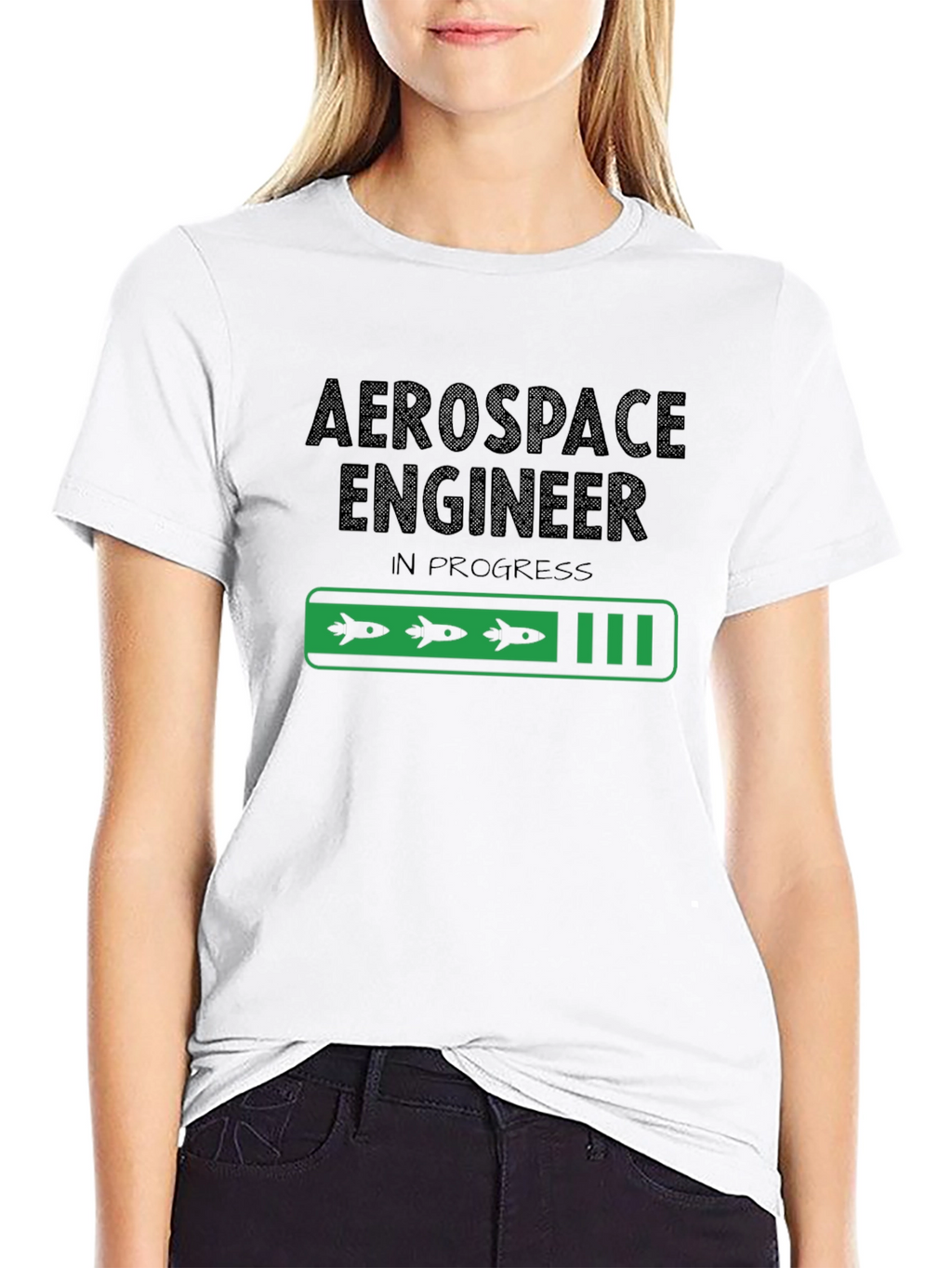 Aerospace Engineer In Progress T-Shirt - Novelty Gift