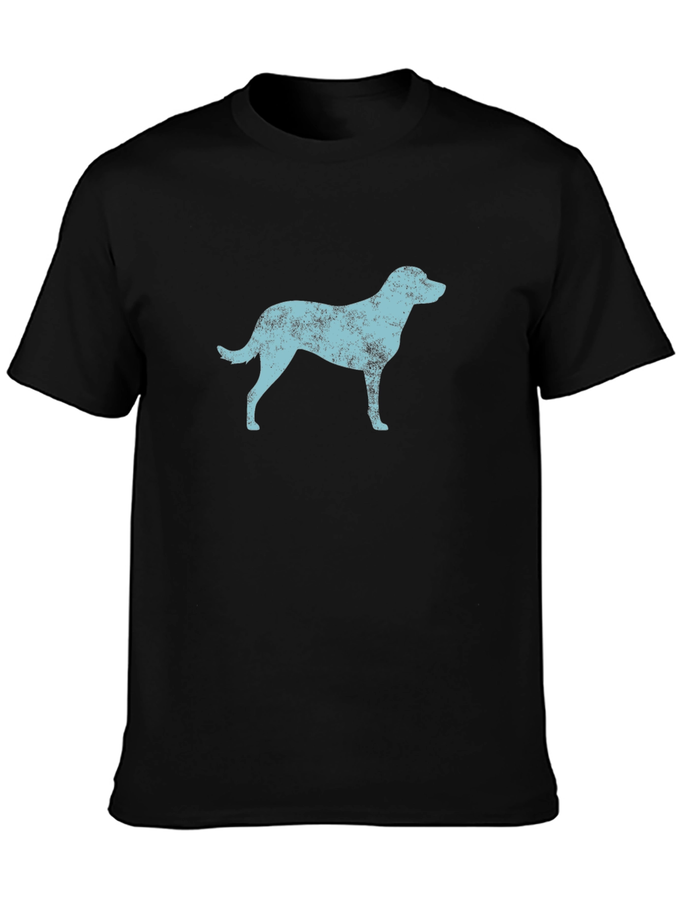 Dog Graphic Tee - Mens Black T-Shirt