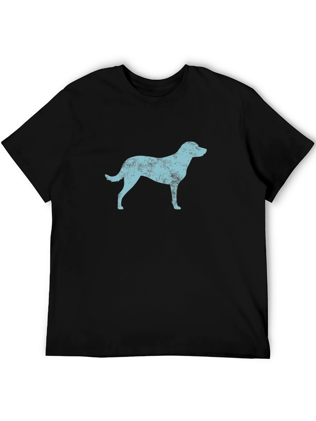 Dog Graphic Tee - Mens Black T-Shirt