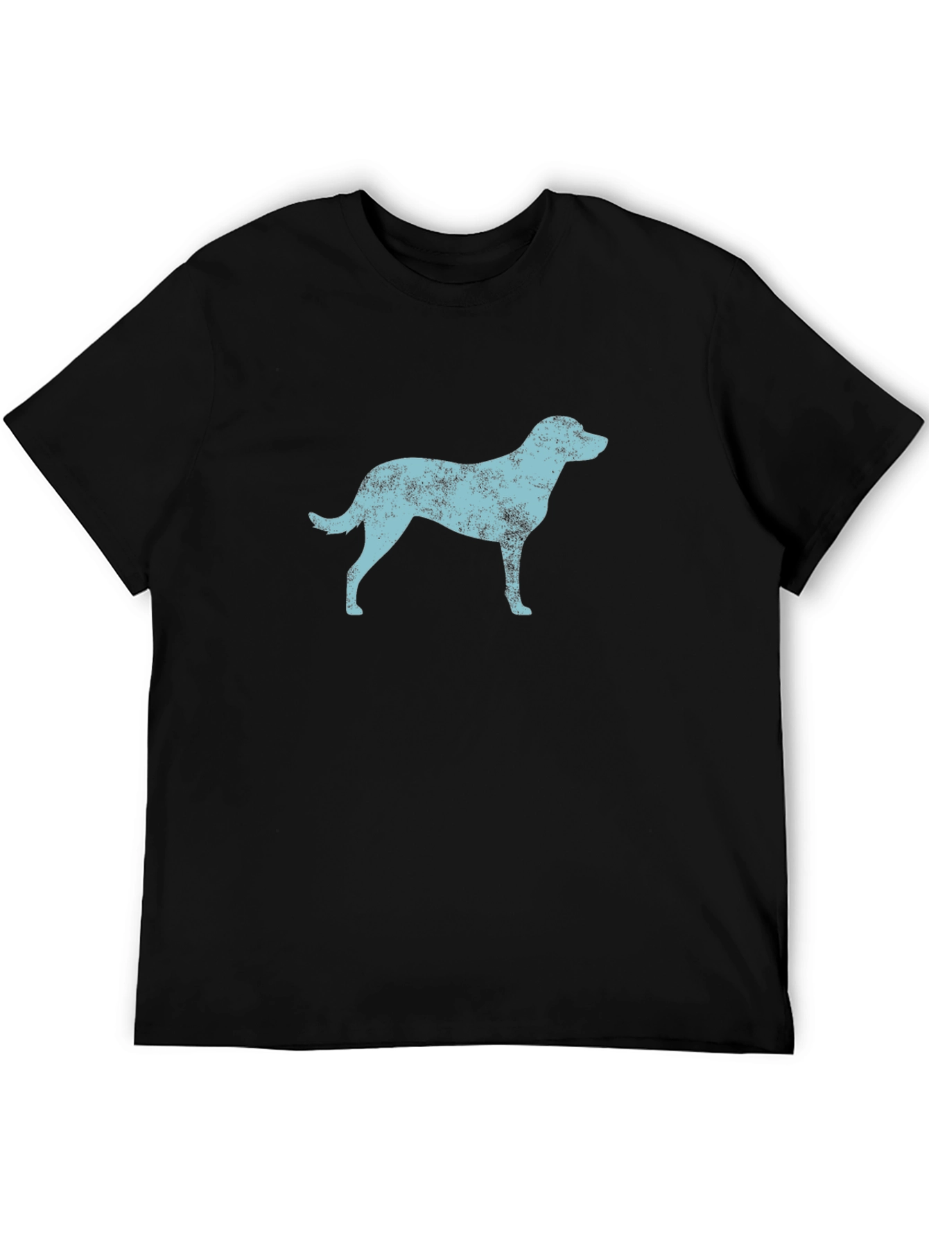 Dog Graphic Tee - Mens Black T-Shirt