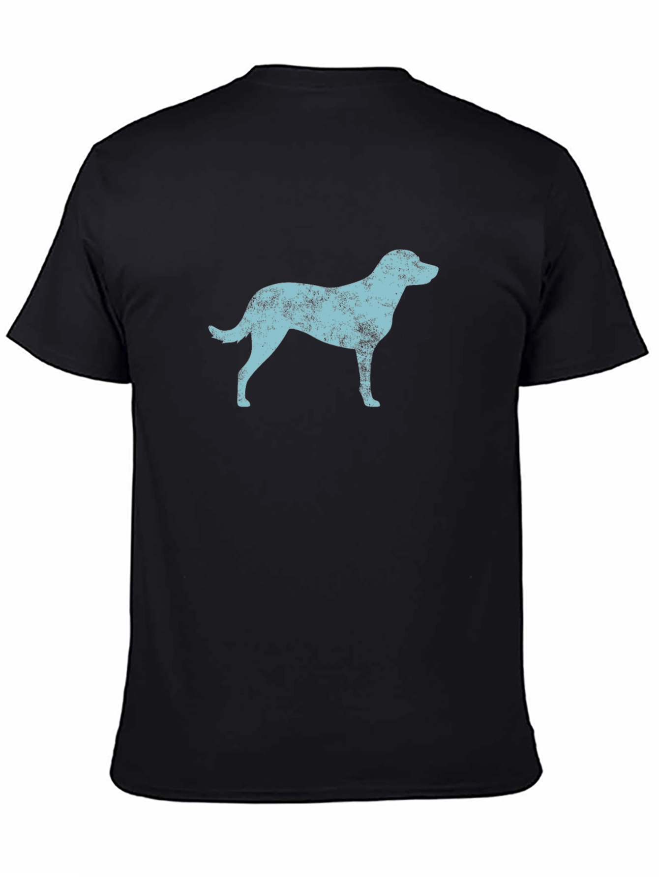 Dog Graphic Tee - Mens Black T-Shirt