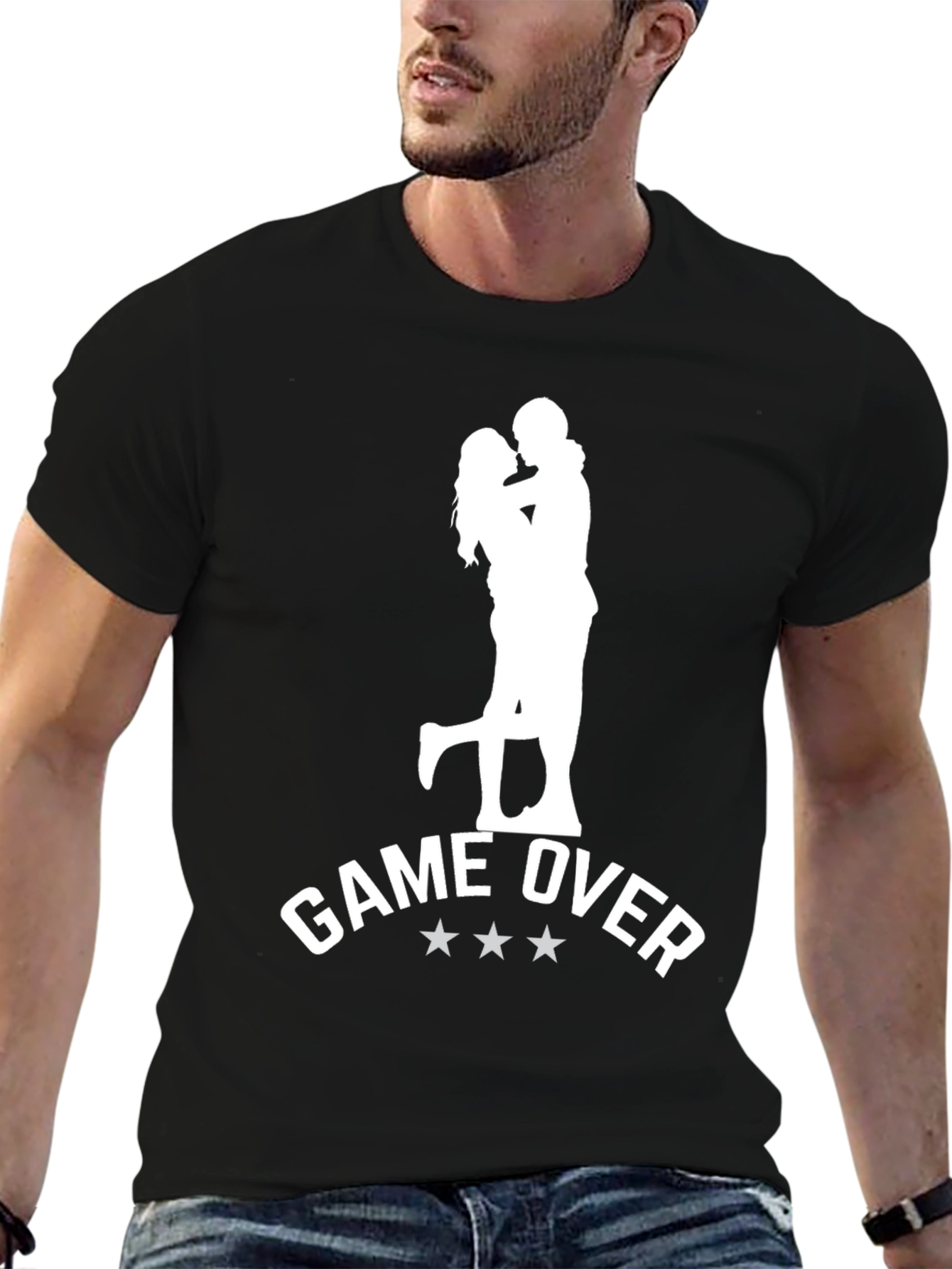 Game Over T-Shirt - Groom Wedding Tee