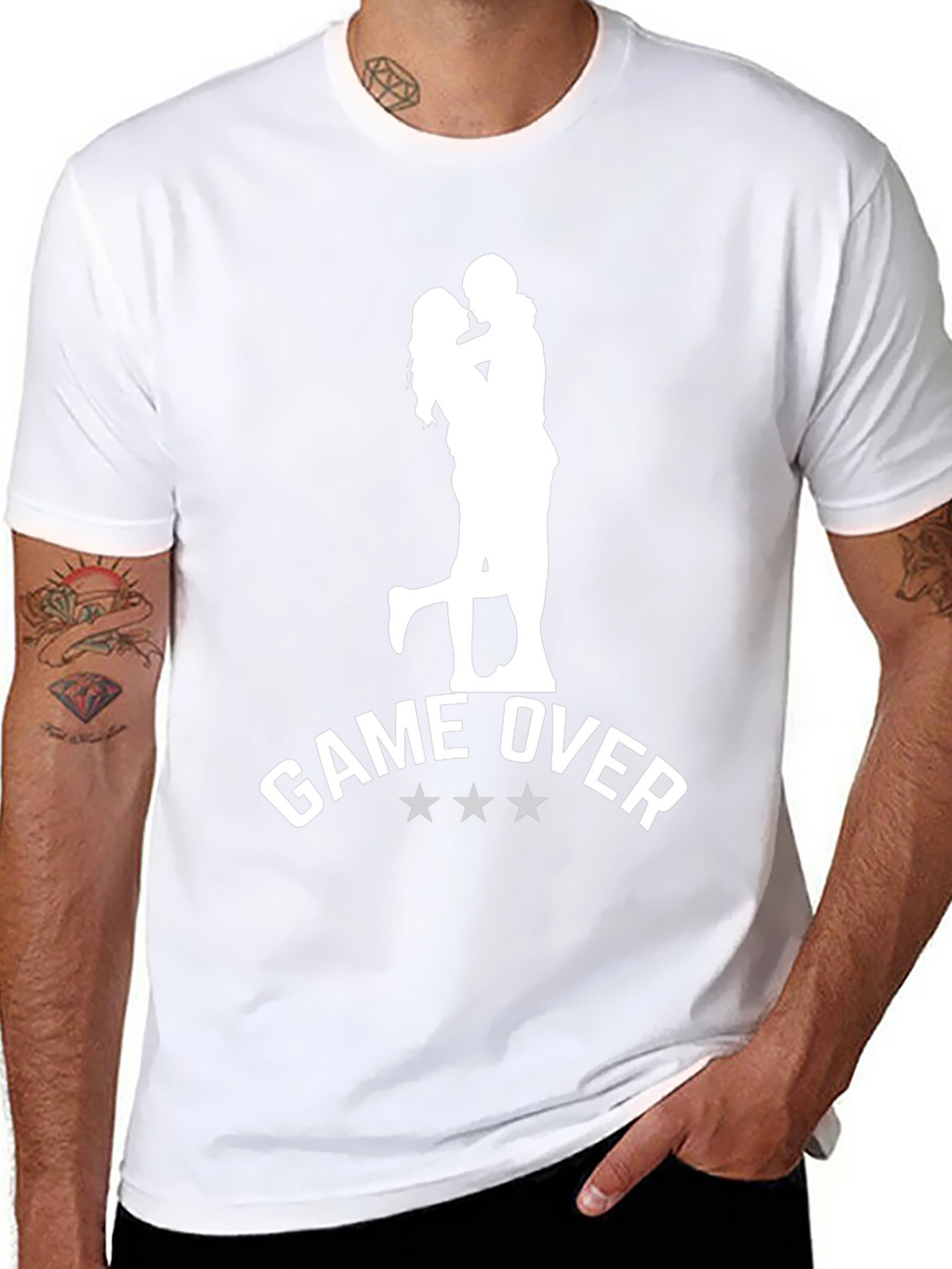 Game Over T-Shirt - Groom Wedding Tee