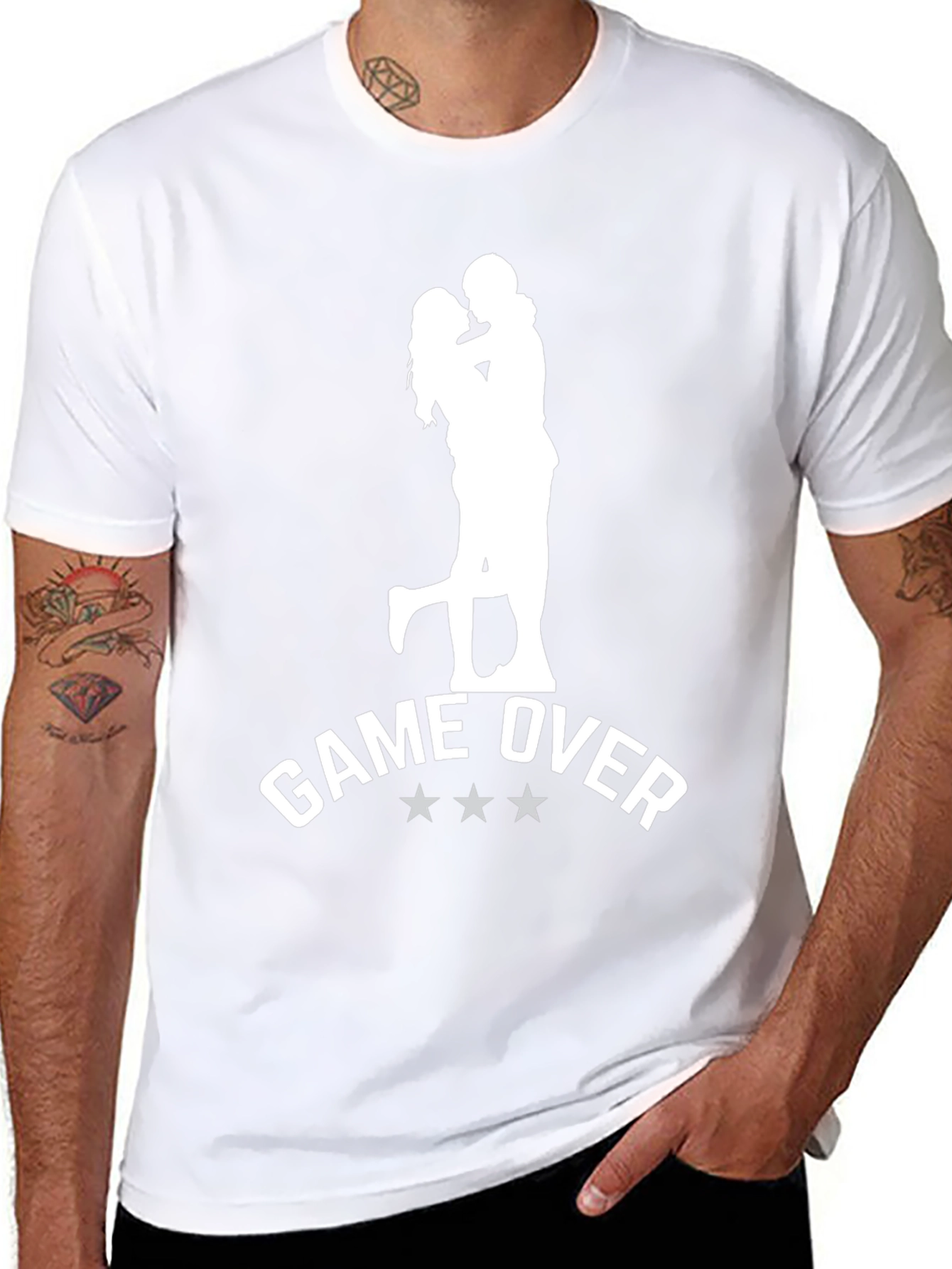 Game Over T-Shirt - Groom Wedding Tee