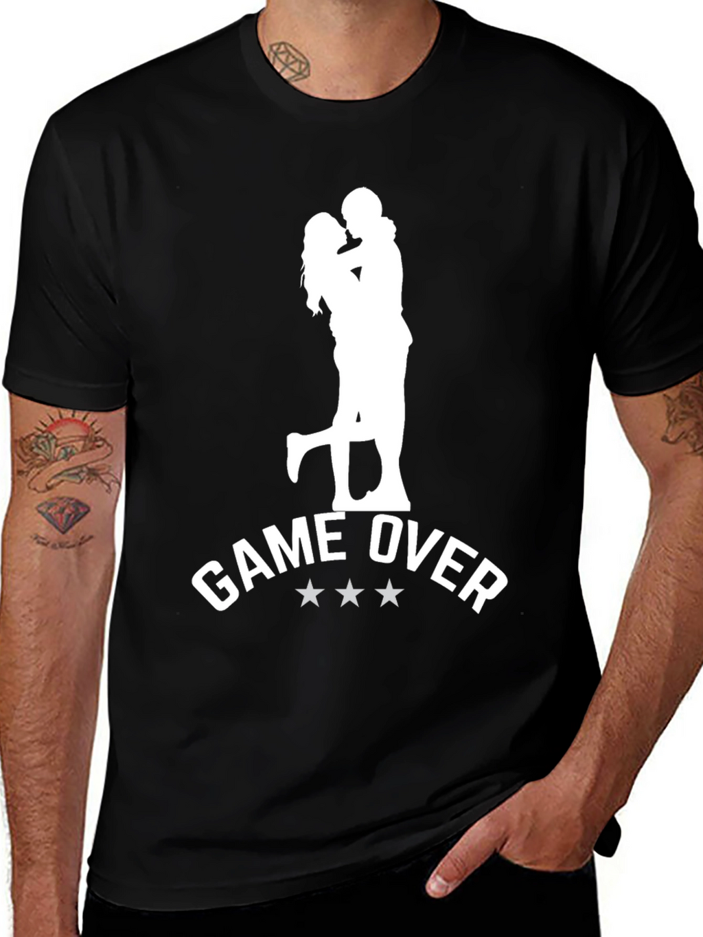 Game Over T-Shirt - Groom Wedding Tee