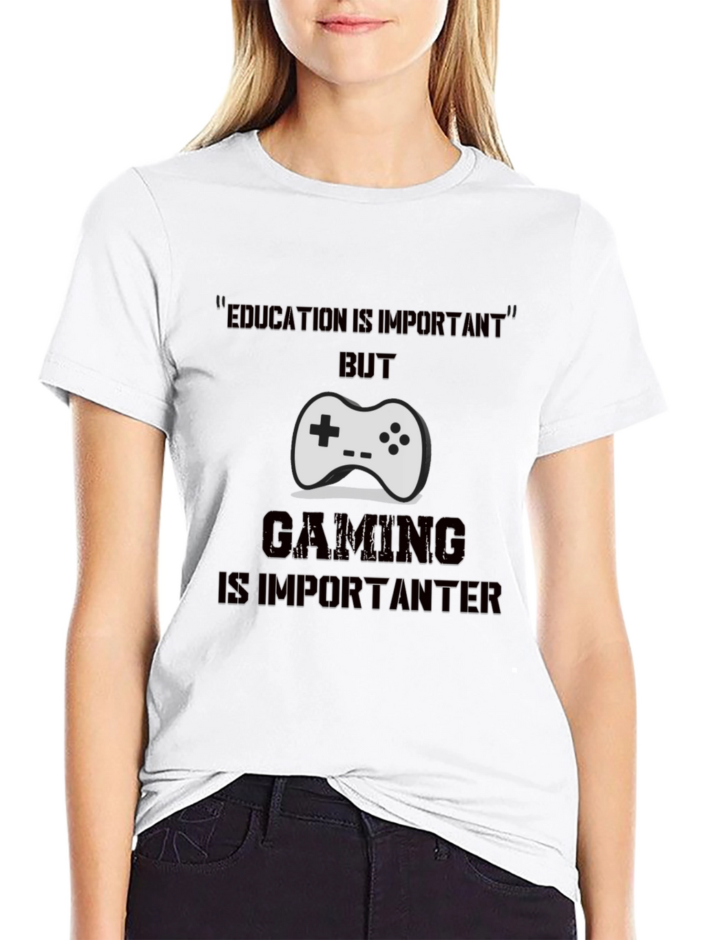 Gamer T-Shirt - Gaming is Importanter