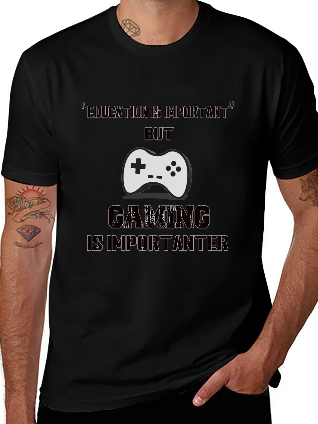 Gamer T-Shirt - Gaming is Importanter