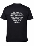 Grateful Thought T-Shirt - Funny Slogan Tee
