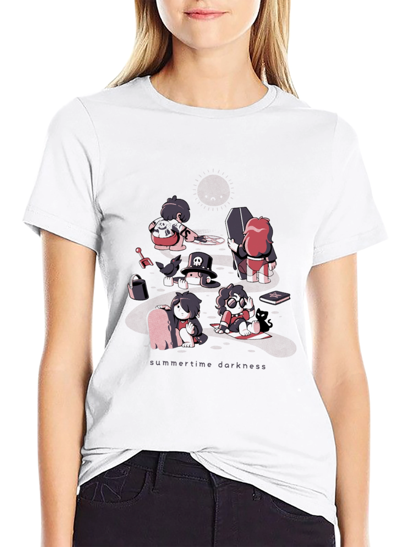 Summertime Darkness Graphic T-Shirt