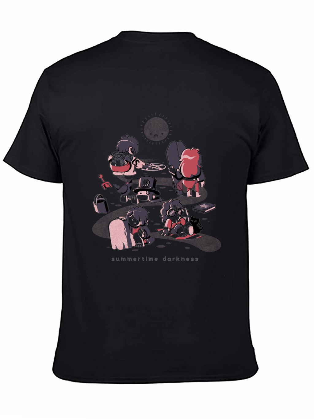 Summertime Darkness Graphic T-Shirt