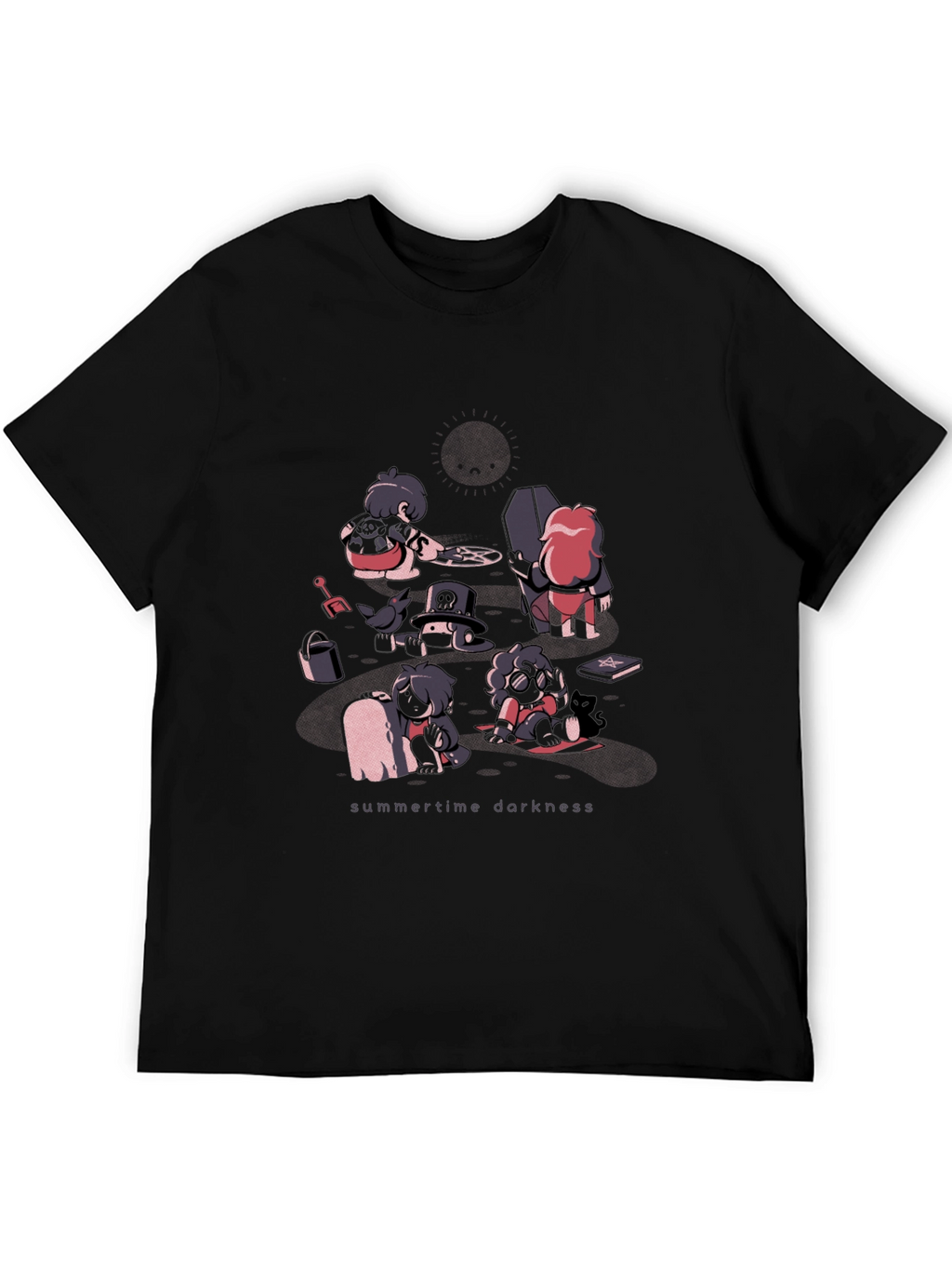 Summertime Darkness Graphic T-Shirt