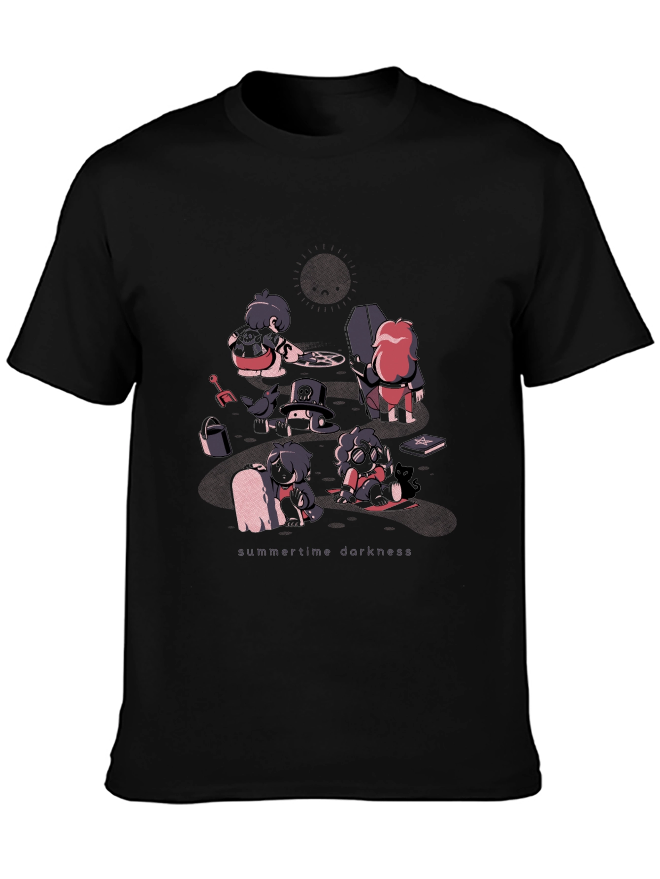 Summertime Darkness Graphic T-Shirt