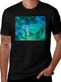 Illuminati Pyramid Eye Black T-Shirt