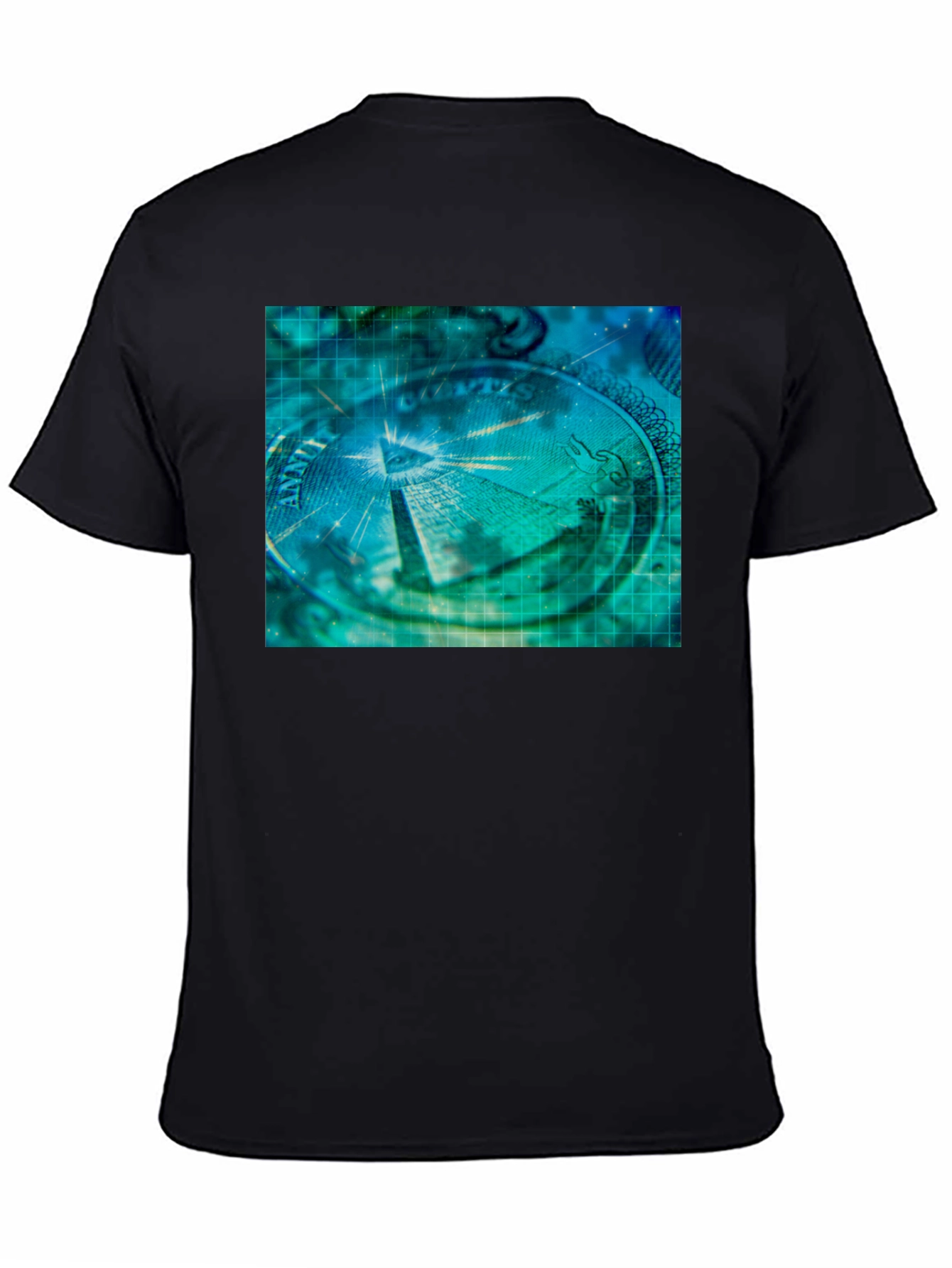 Illuminati Pyramid Eye Black T-Shirt
