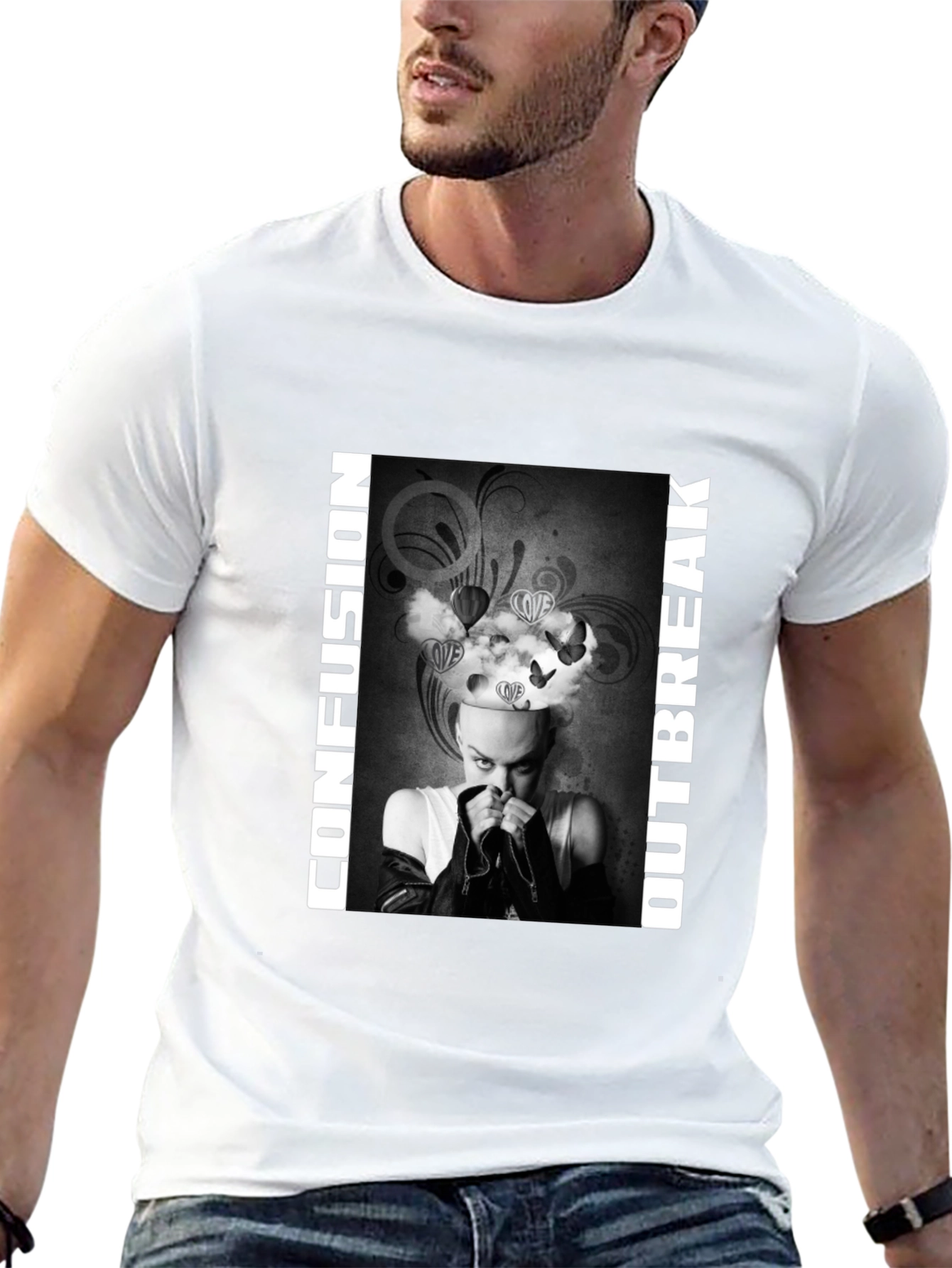 Confusion Outbreak Graphic T-Shirt