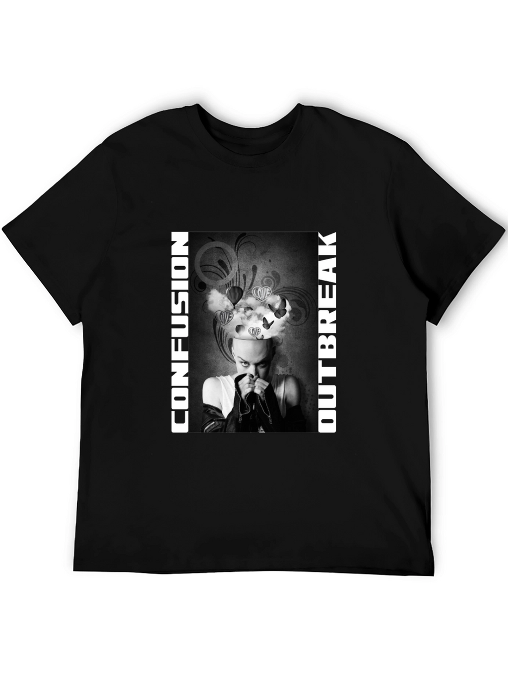 Confusion Outbreak Graphic T-Shirt