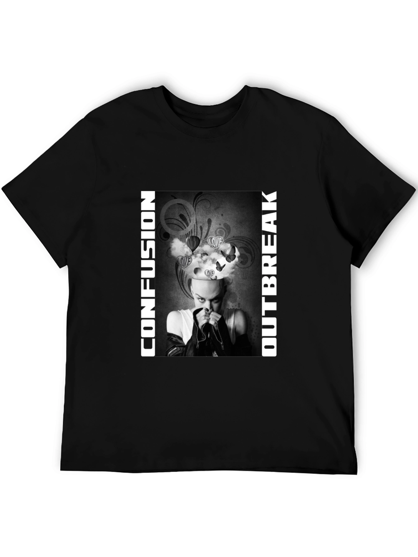 Confusion Outbreak Graphic T-Shirt