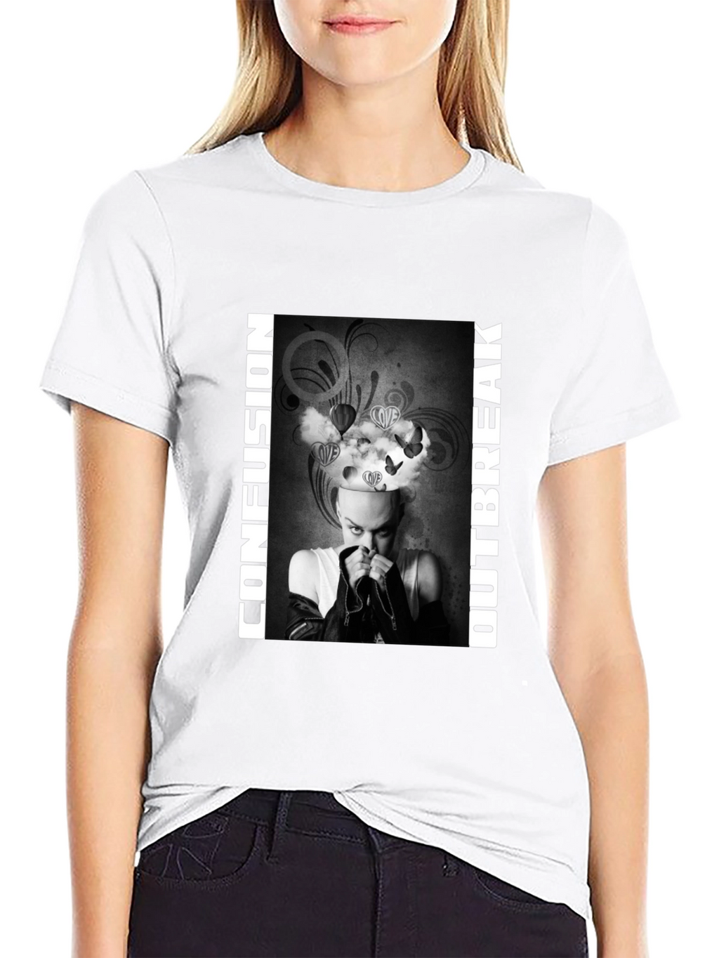 Confusion Outbreak Graphic T-Shirt