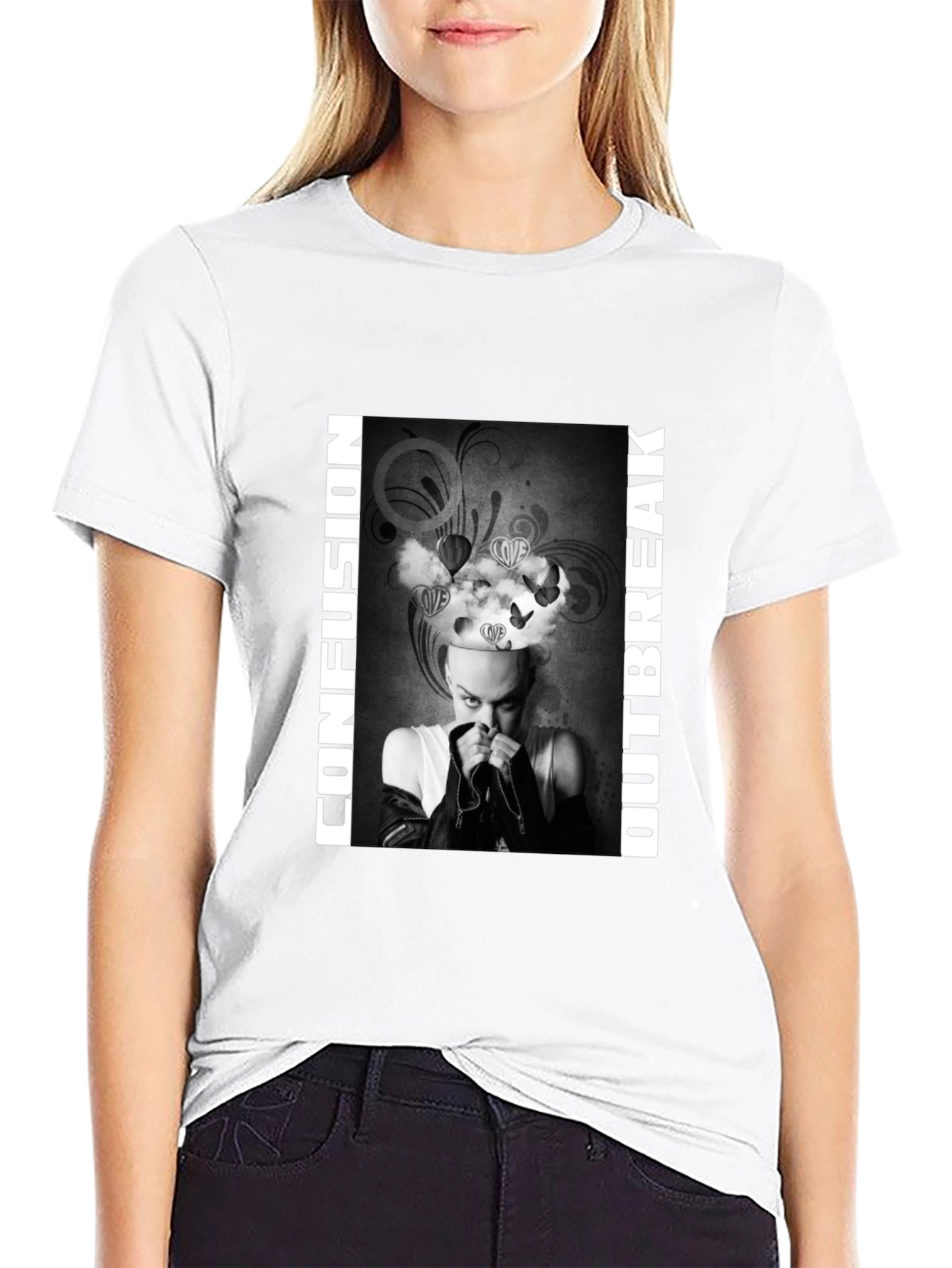 Confusion Outbreak Graphic T-Shirt