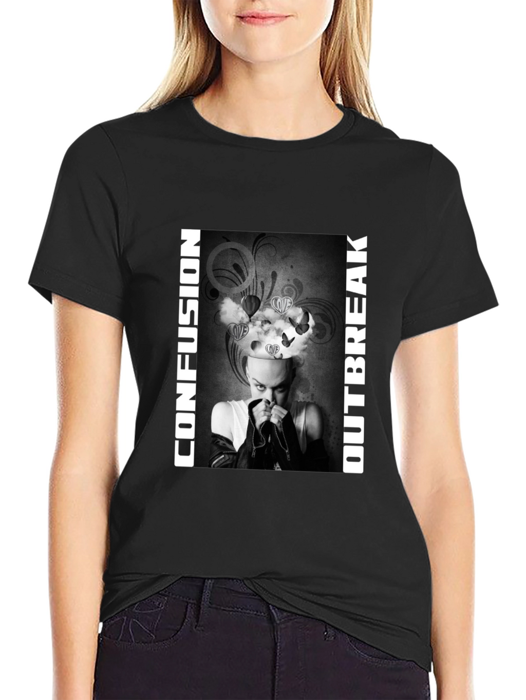 Confusion Outbreak Graphic T-Shirt