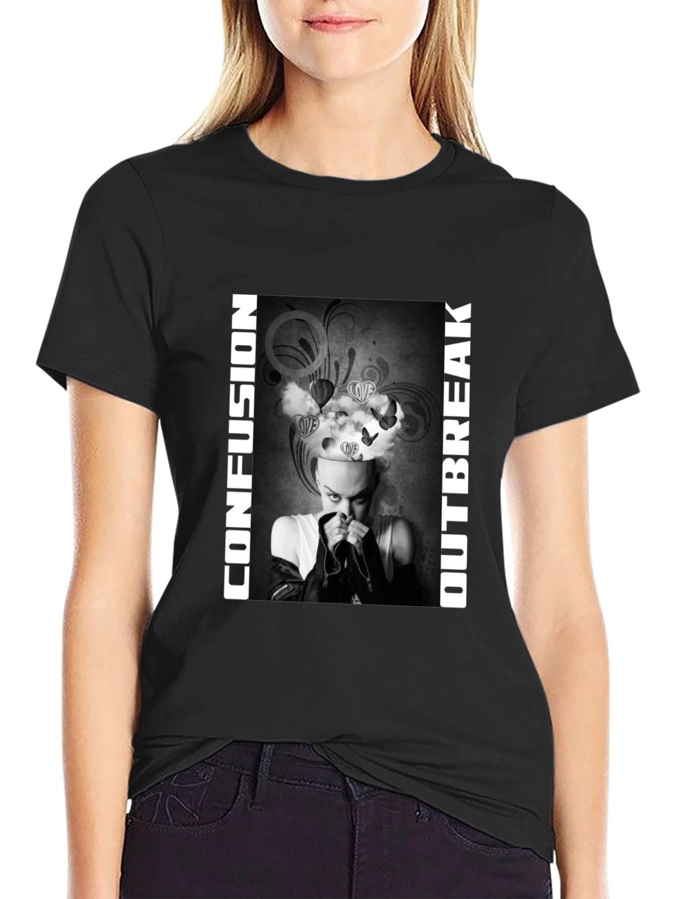 Confusion Outbreak Graphic T-Shirt