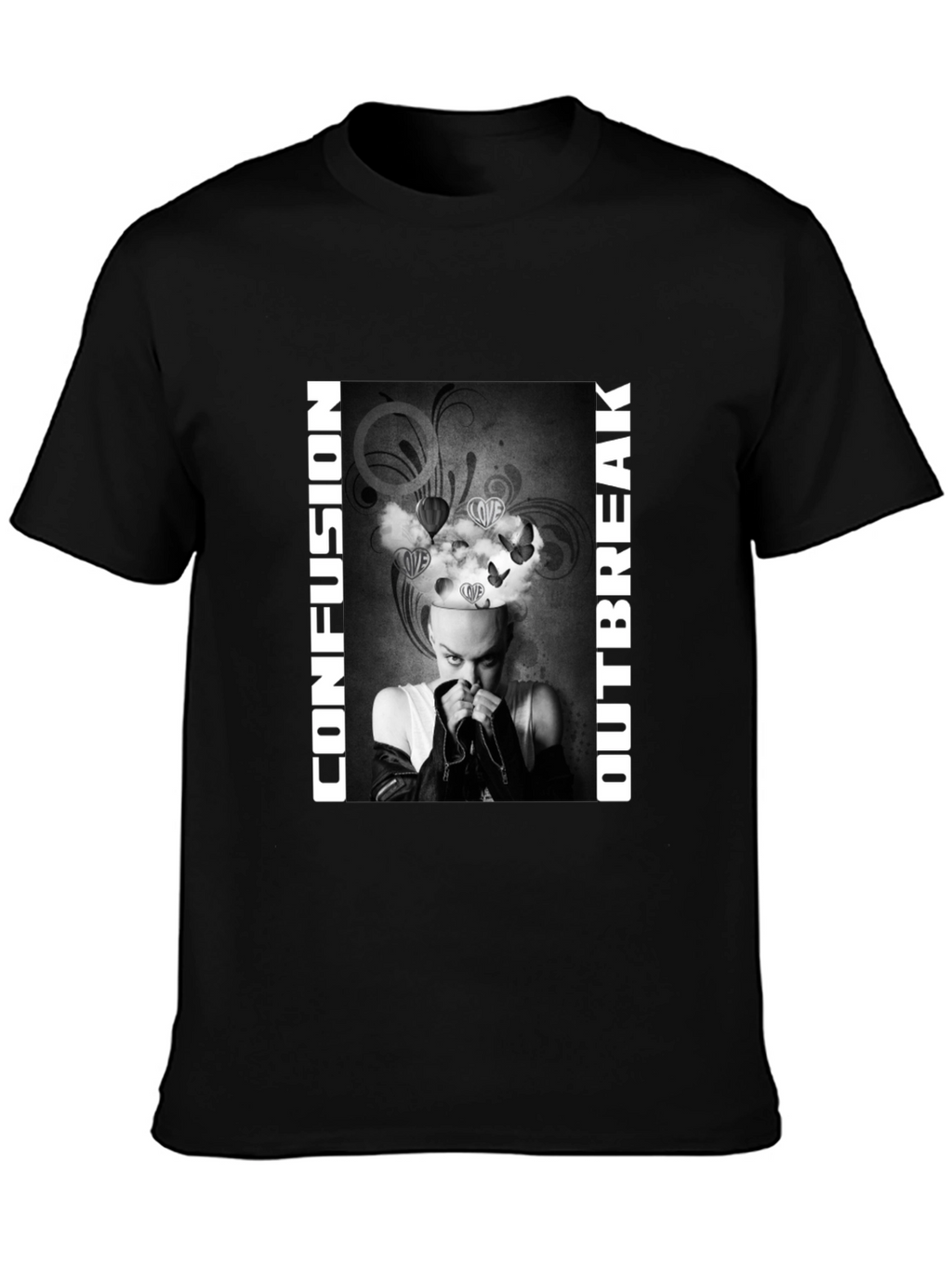 Confusion Outbreak Graphic T-Shirt