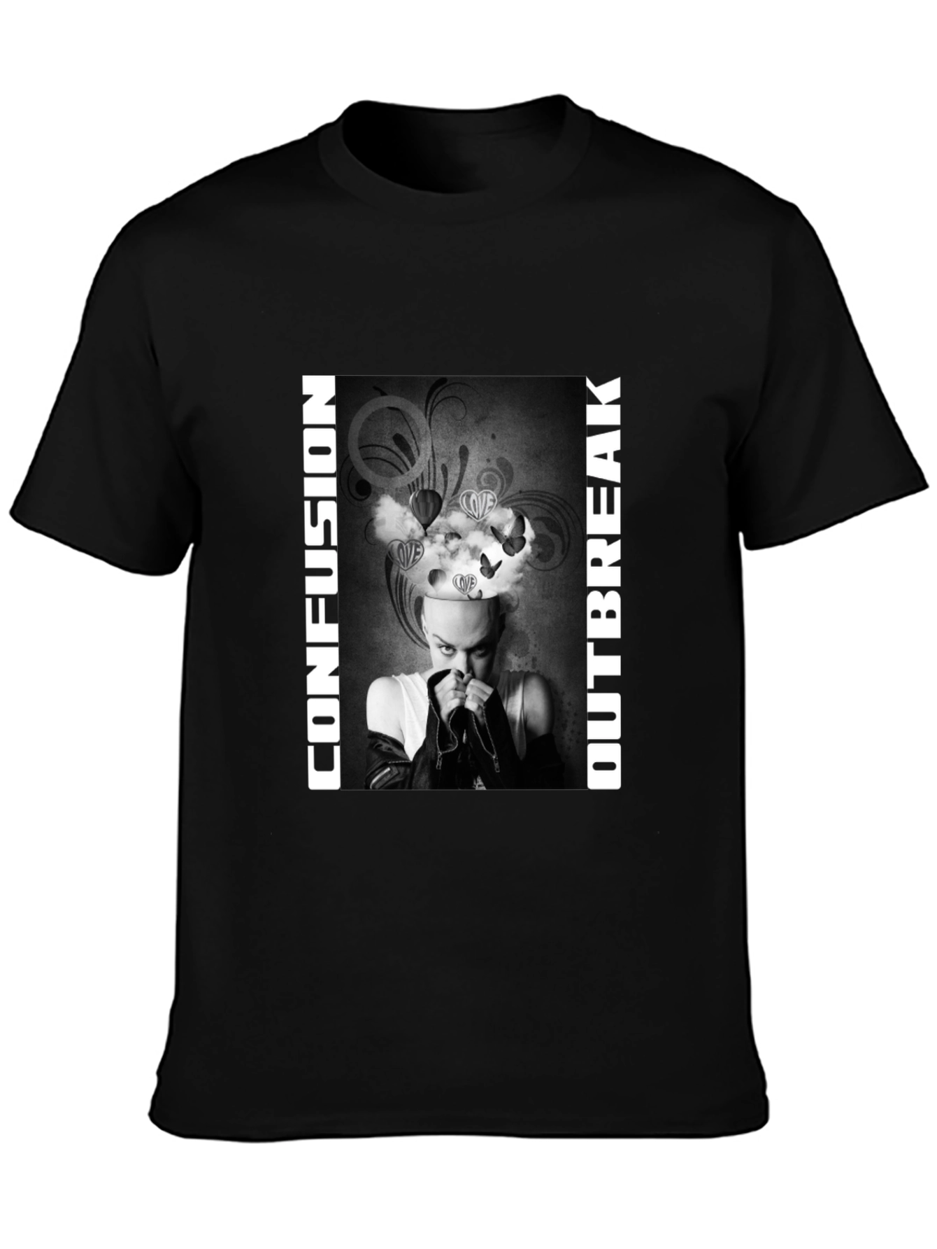 Confusion Outbreak Graphic T-Shirt