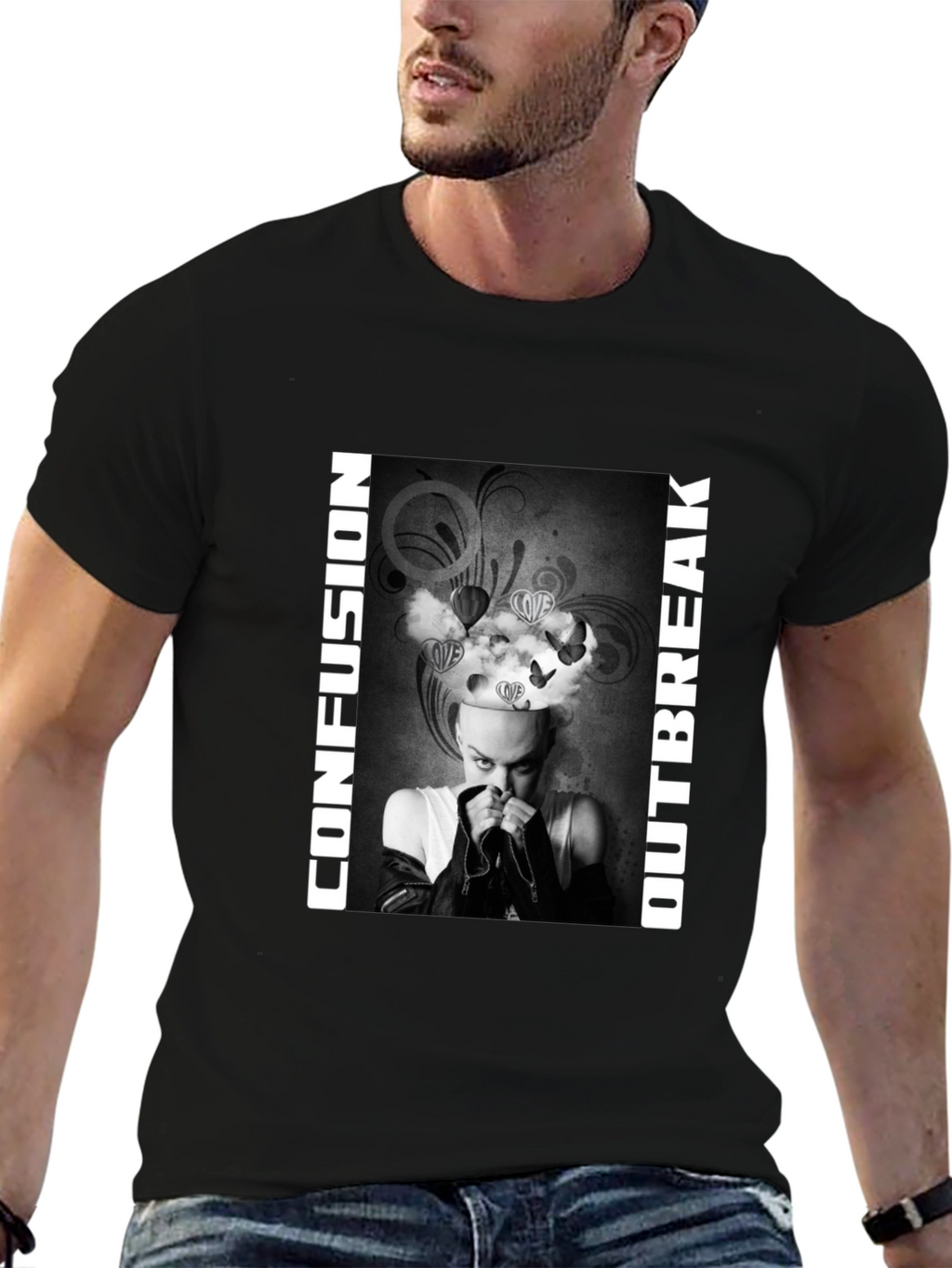 Confusion Outbreak Graphic T-Shirt