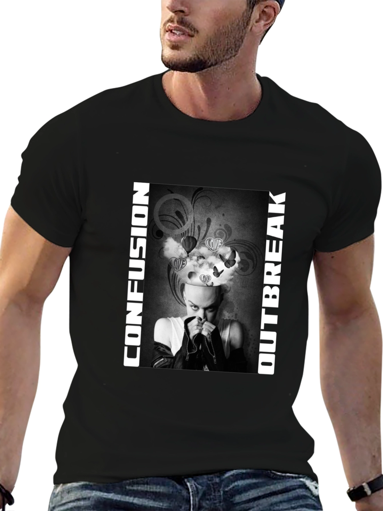 Confusion Outbreak Graphic T-Shirt