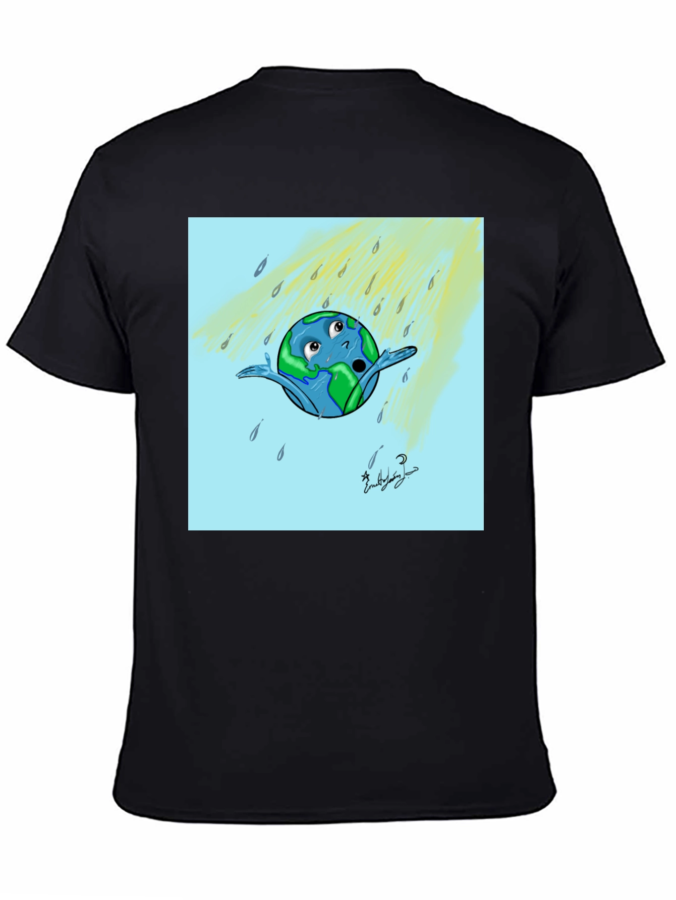 Cartoon Earth T-Shirt