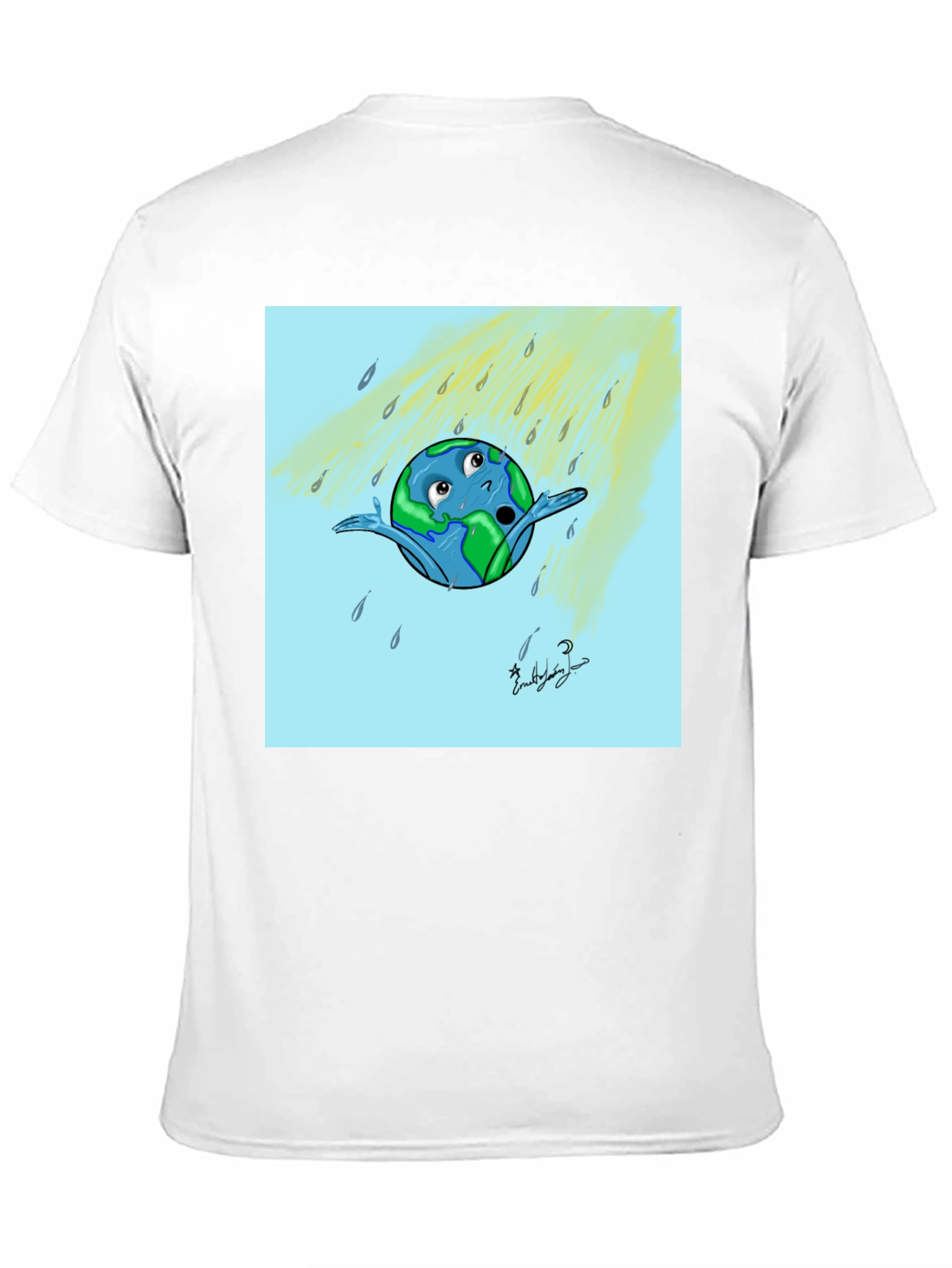 Cartoon Earth T-Shirt