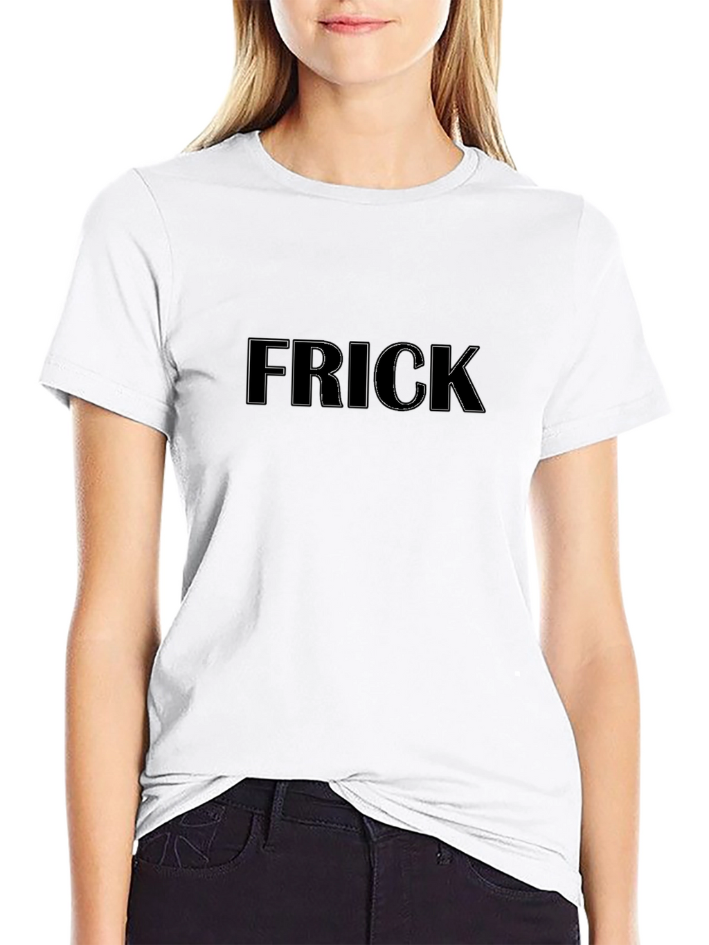 Frick Graphic T-Shirt - Casual Black Tee