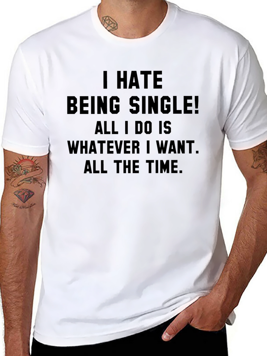 Funny Single Life Graphic Tee