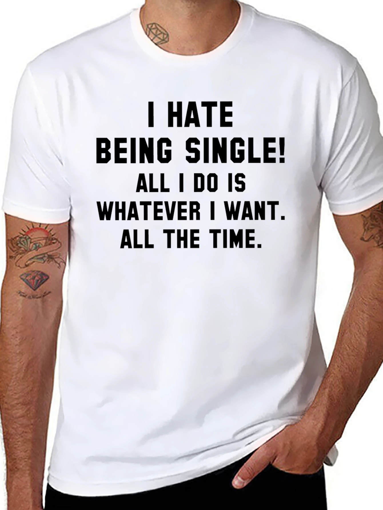 Funny Single Life Graphic Tee