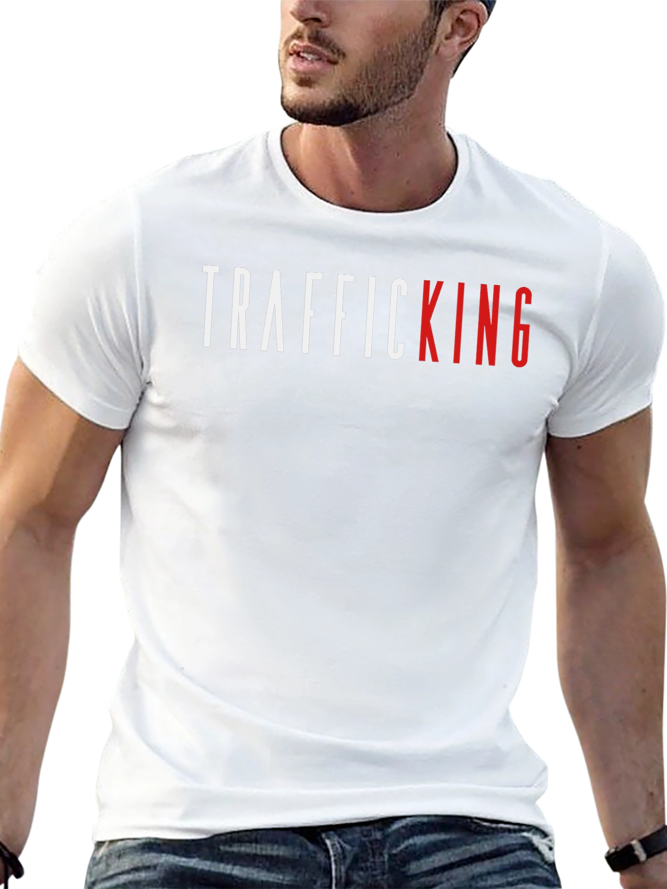 Traffic King T-Shirt - Bold Graphic Tee