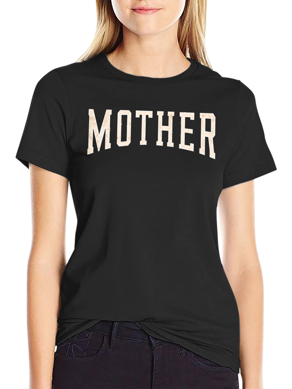 Mother Tee - Bold Black Graphic T-Shirt