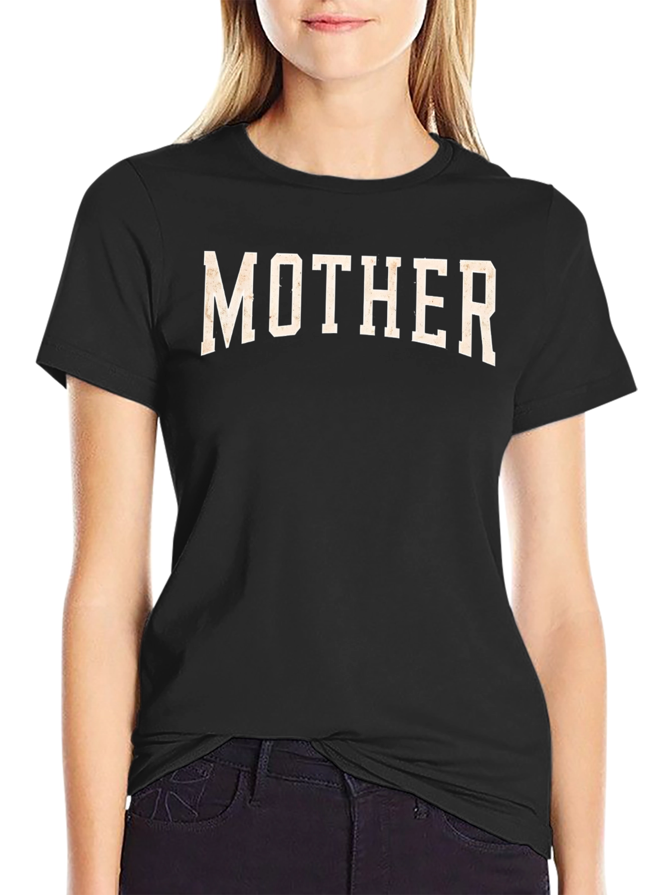 Mother Tee - Bold Black Graphic T-Shirt