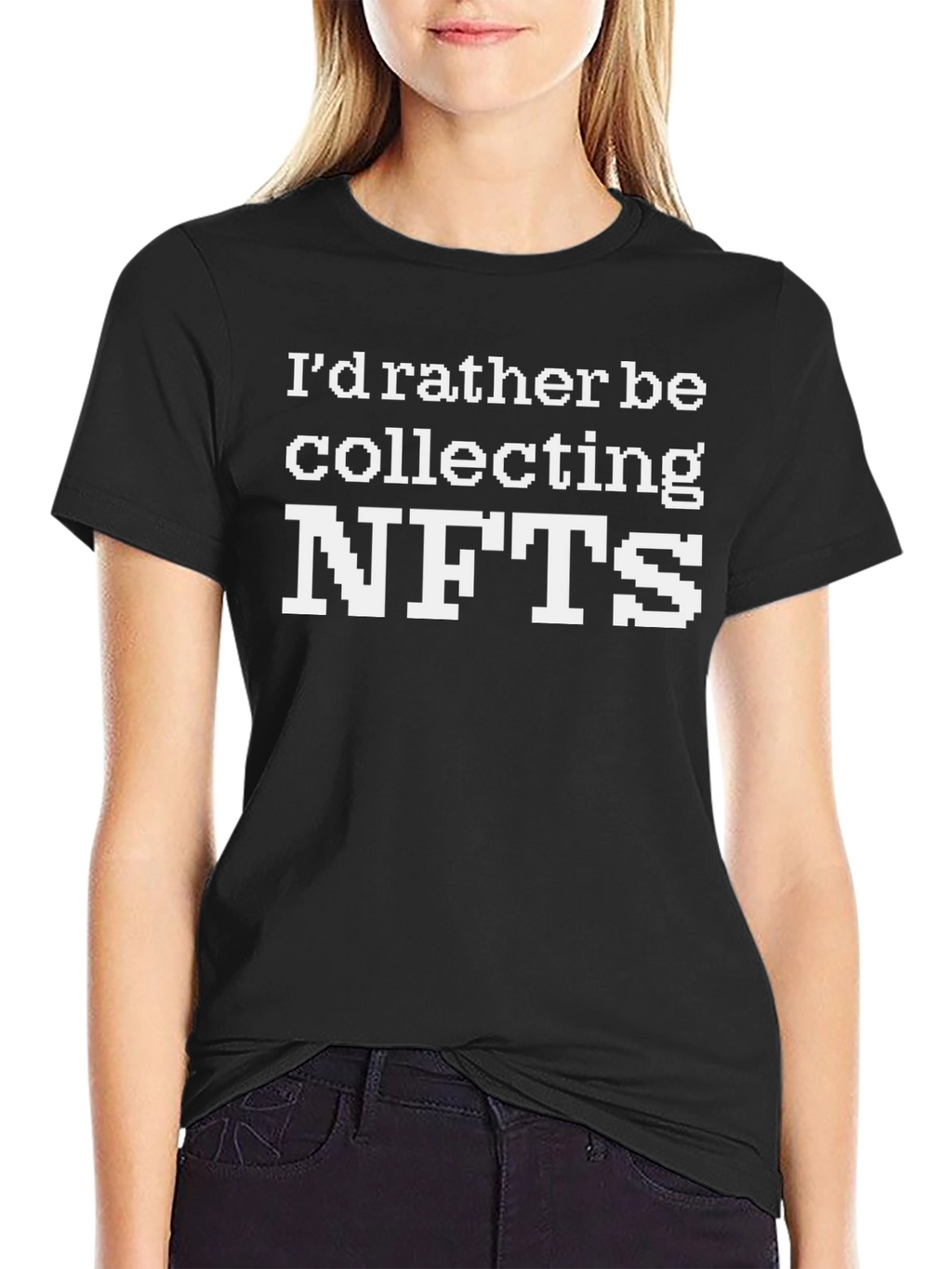 Id Rather Be Collecting NFTs T-Shirt