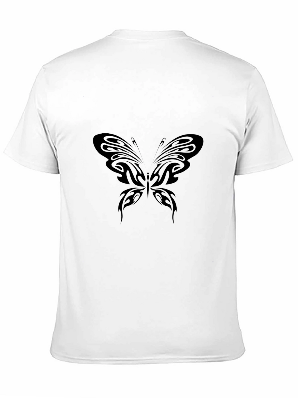 Black Butterfly Graphic Tee - Stylish Casual Wear