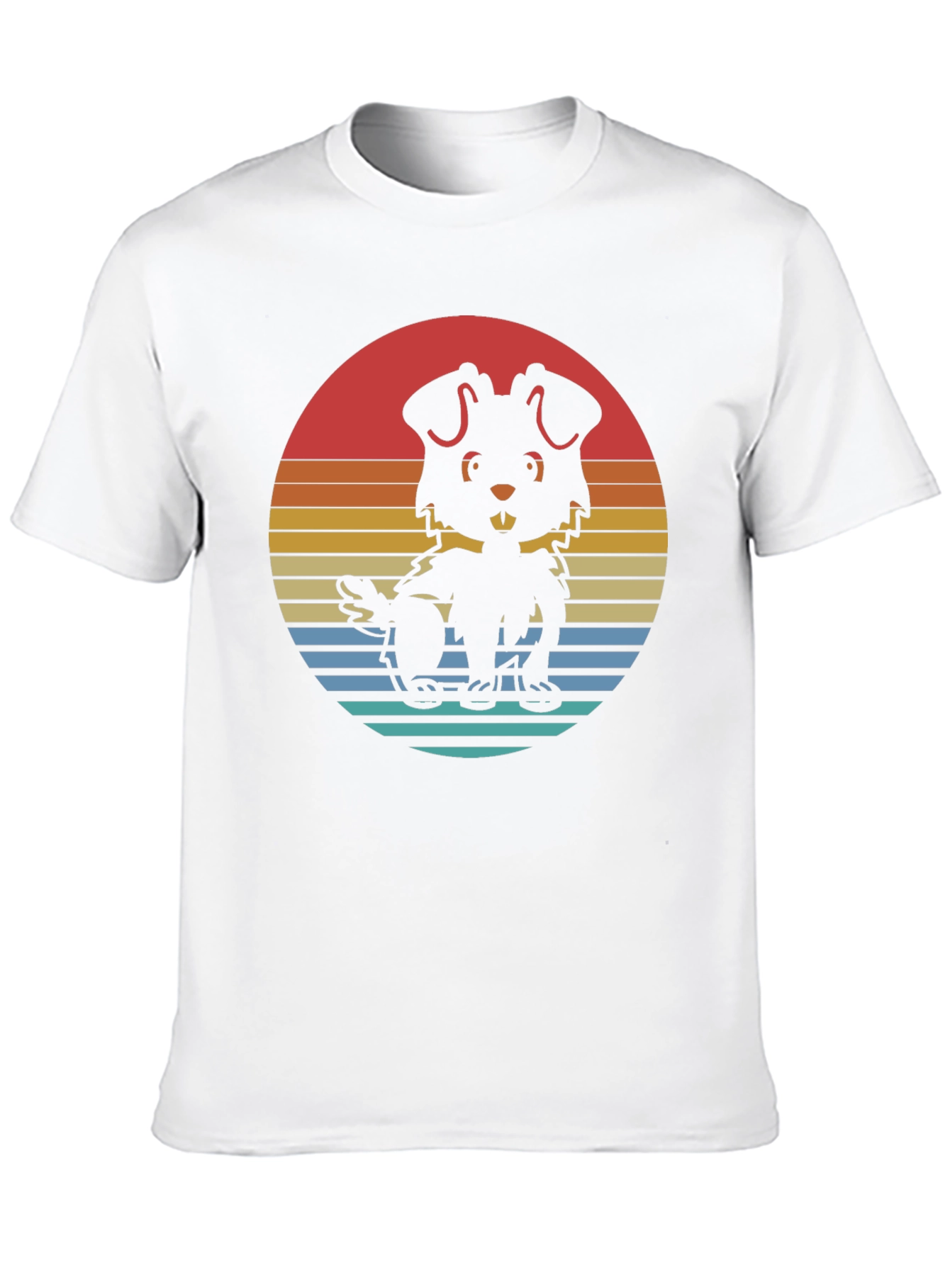 Retro Dog Graphic T-Shirt - Comfort & Style