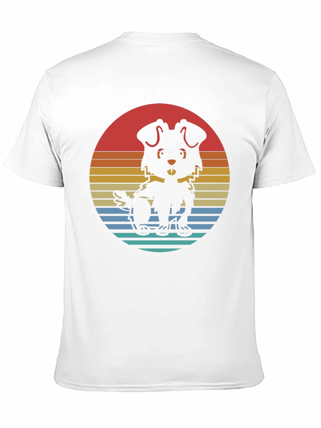 Retro Dog Graphic T-Shirt - Comfort & Style
