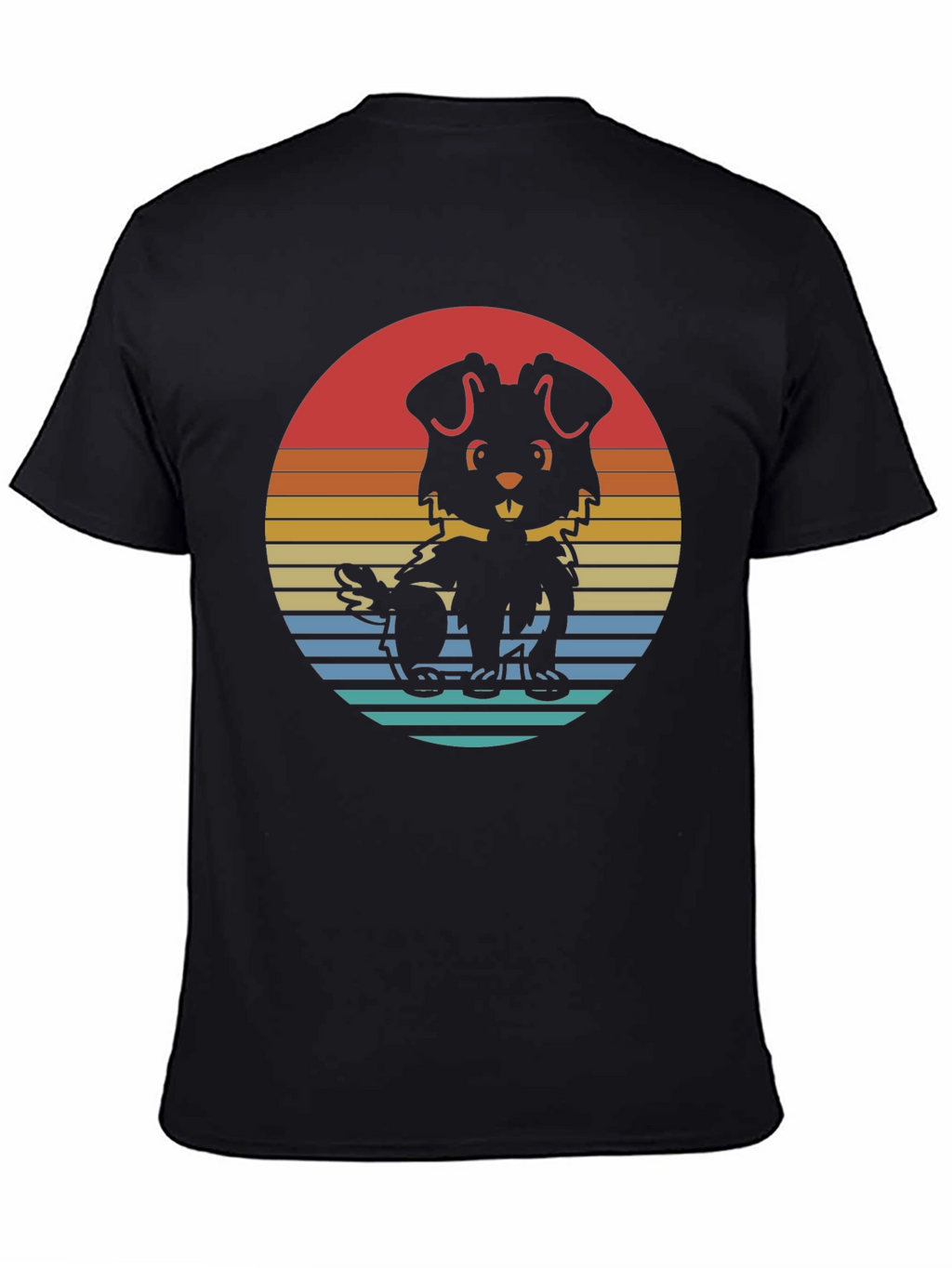 Retro Dog Graphic T-Shirt - Comfort & Style