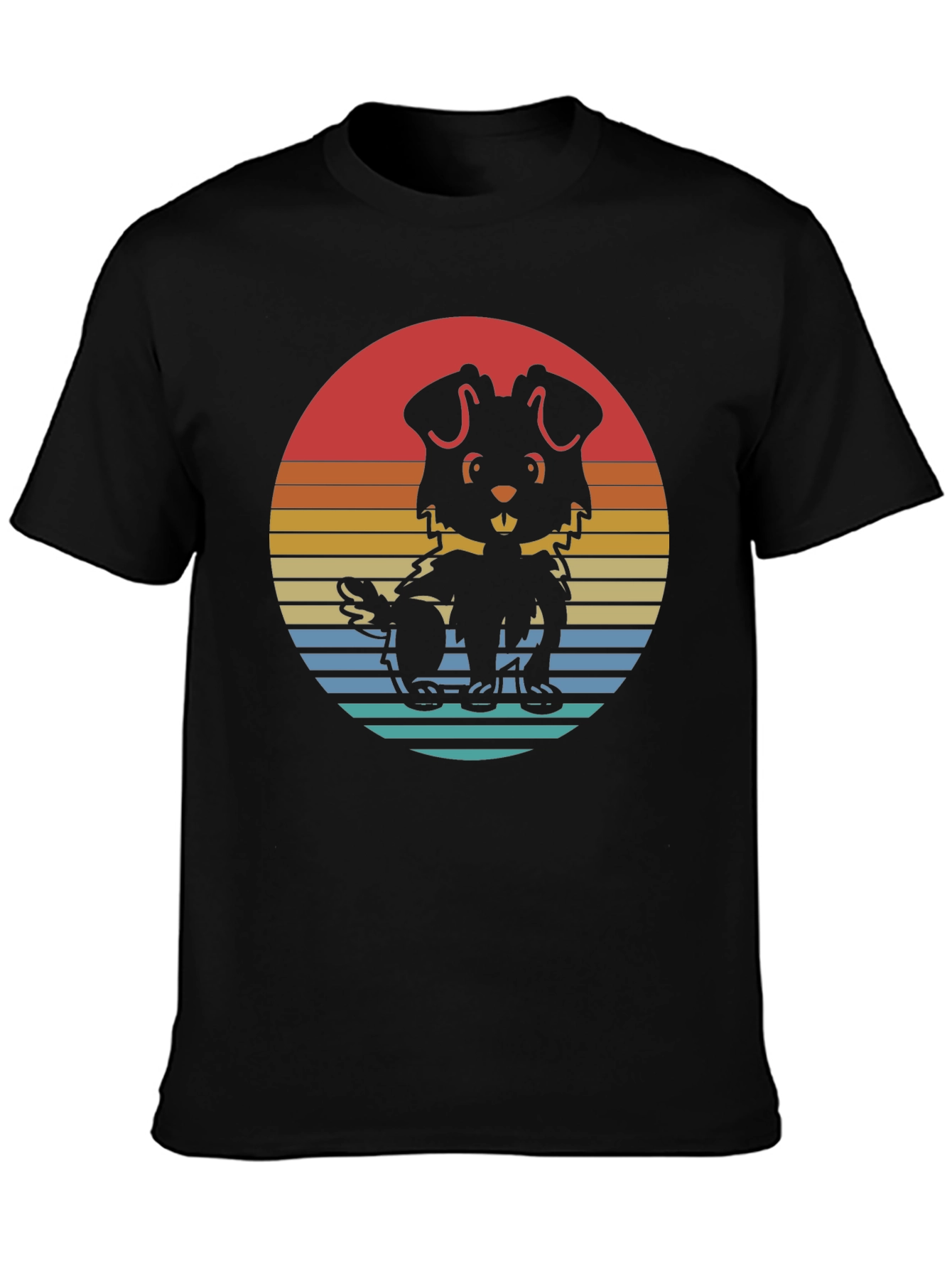 Retro Dog Graphic T-Shirt - Comfort & Style