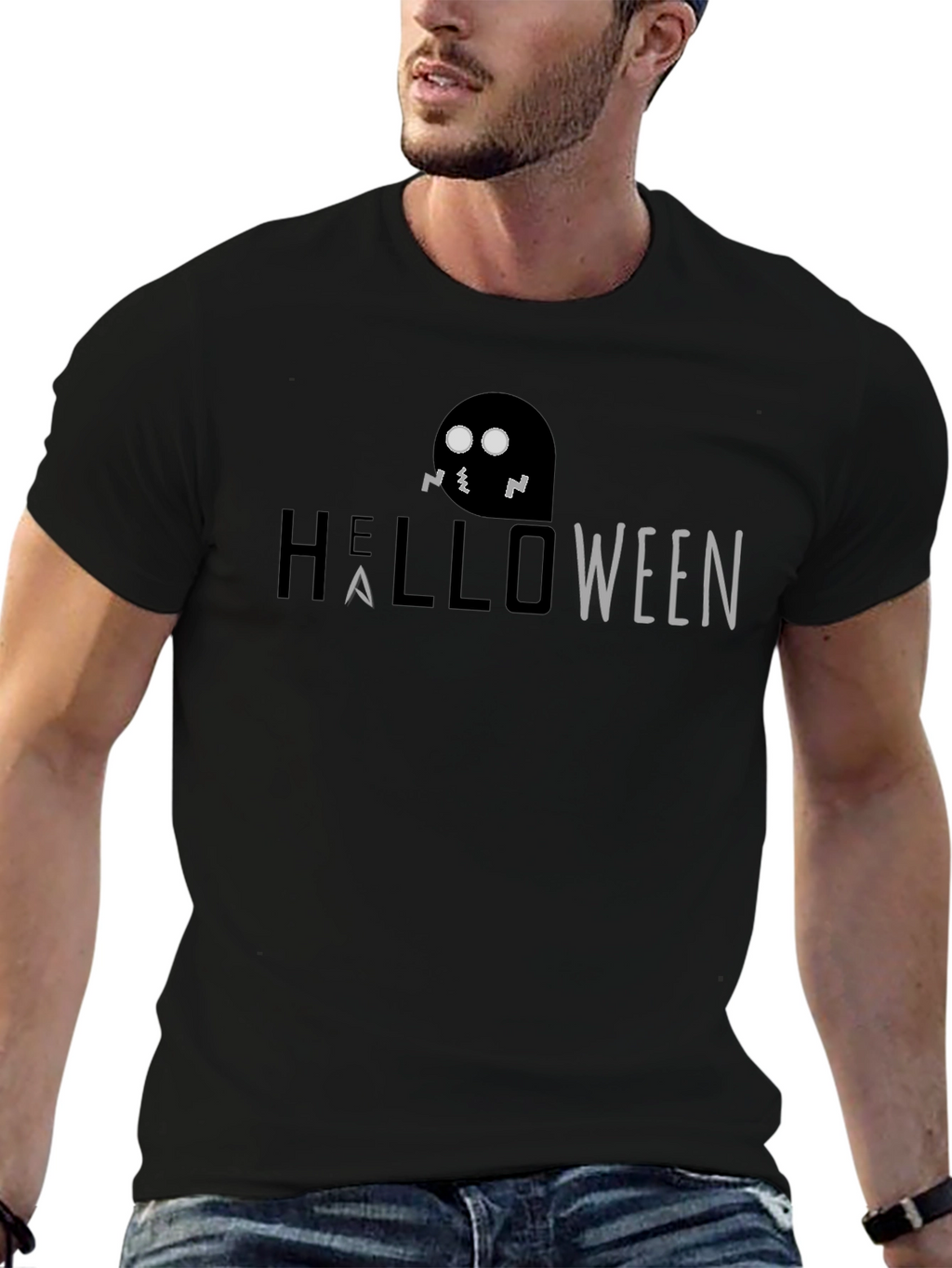 Halloween Ghost T-Shirt - Spooky Season Apparel
