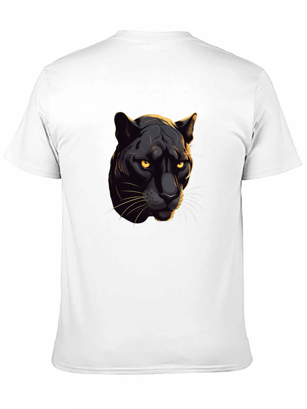 Black Panther Graphic Tee - Cool Cat Design