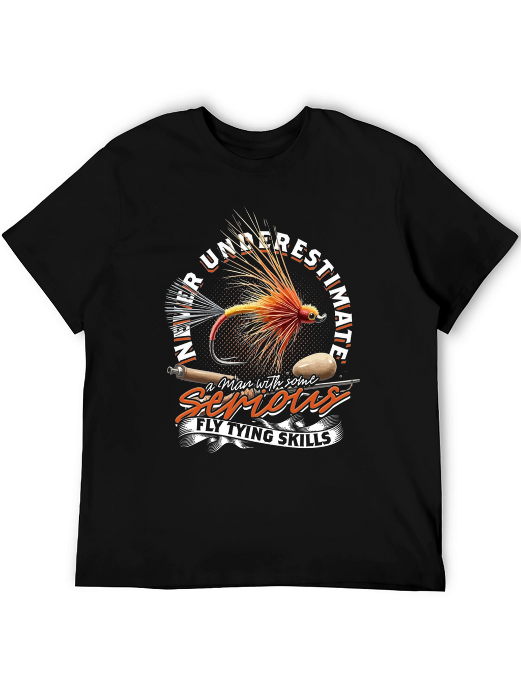 Fly Tying Skills Graphic Tee