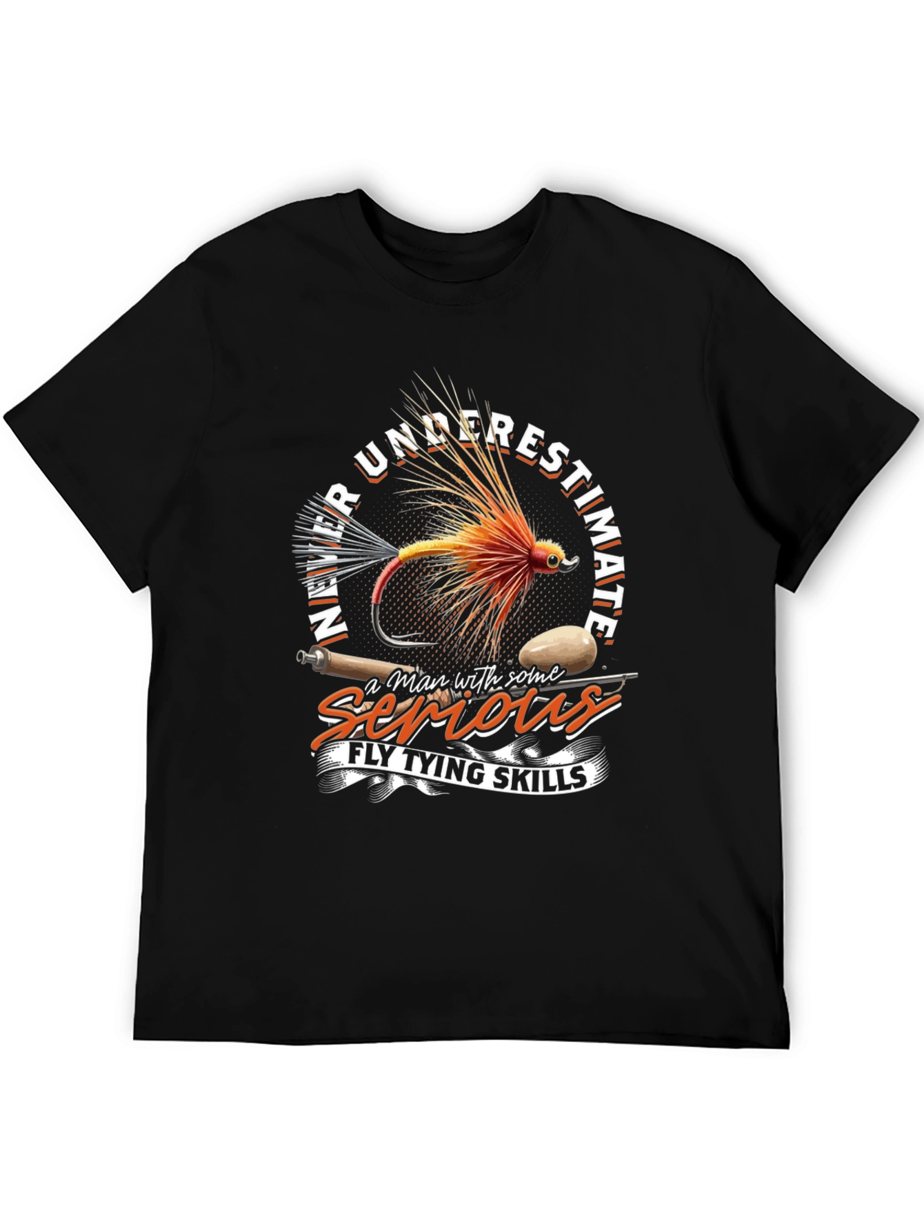 Fly Tying Skills Graphic Tee